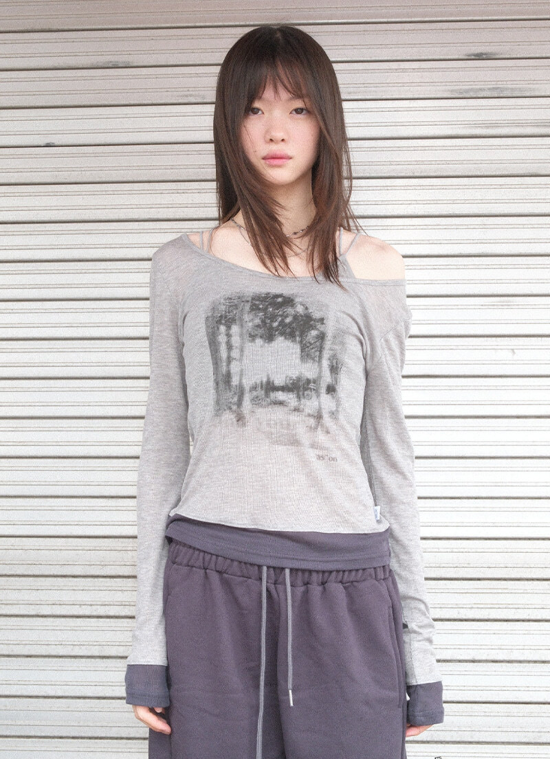 as"on - FOREST LAYERED T (GREY)