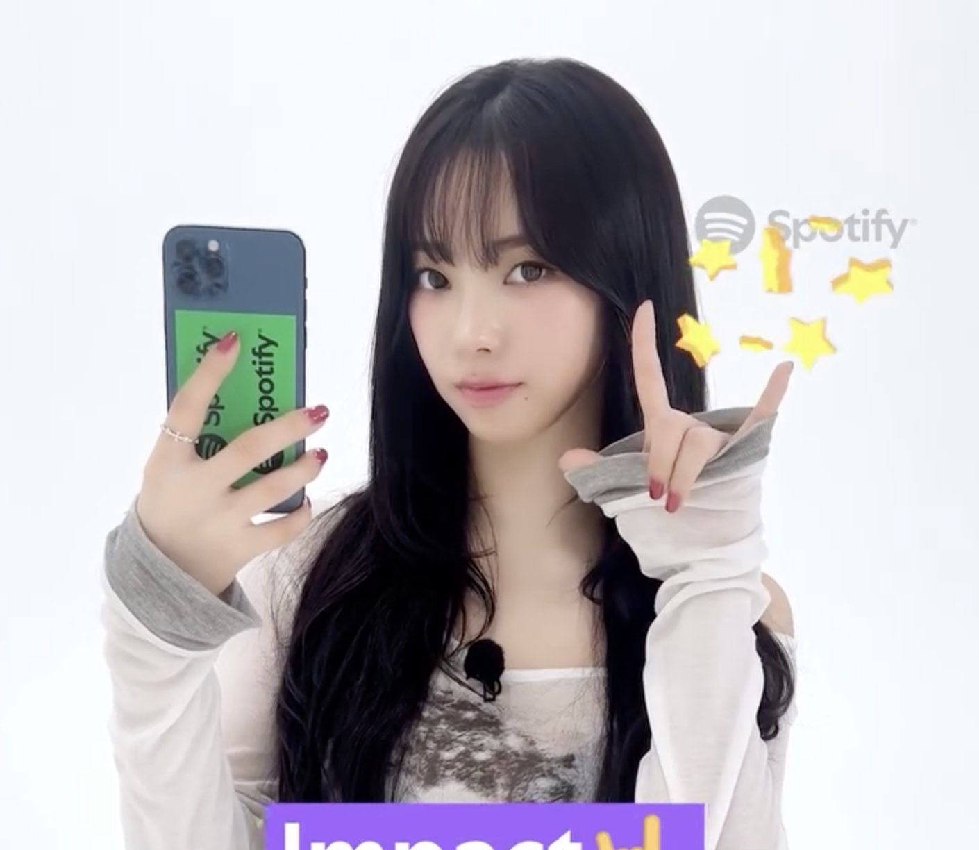 [karina同款] as"on - FOREST LAYERED T (WHITE)