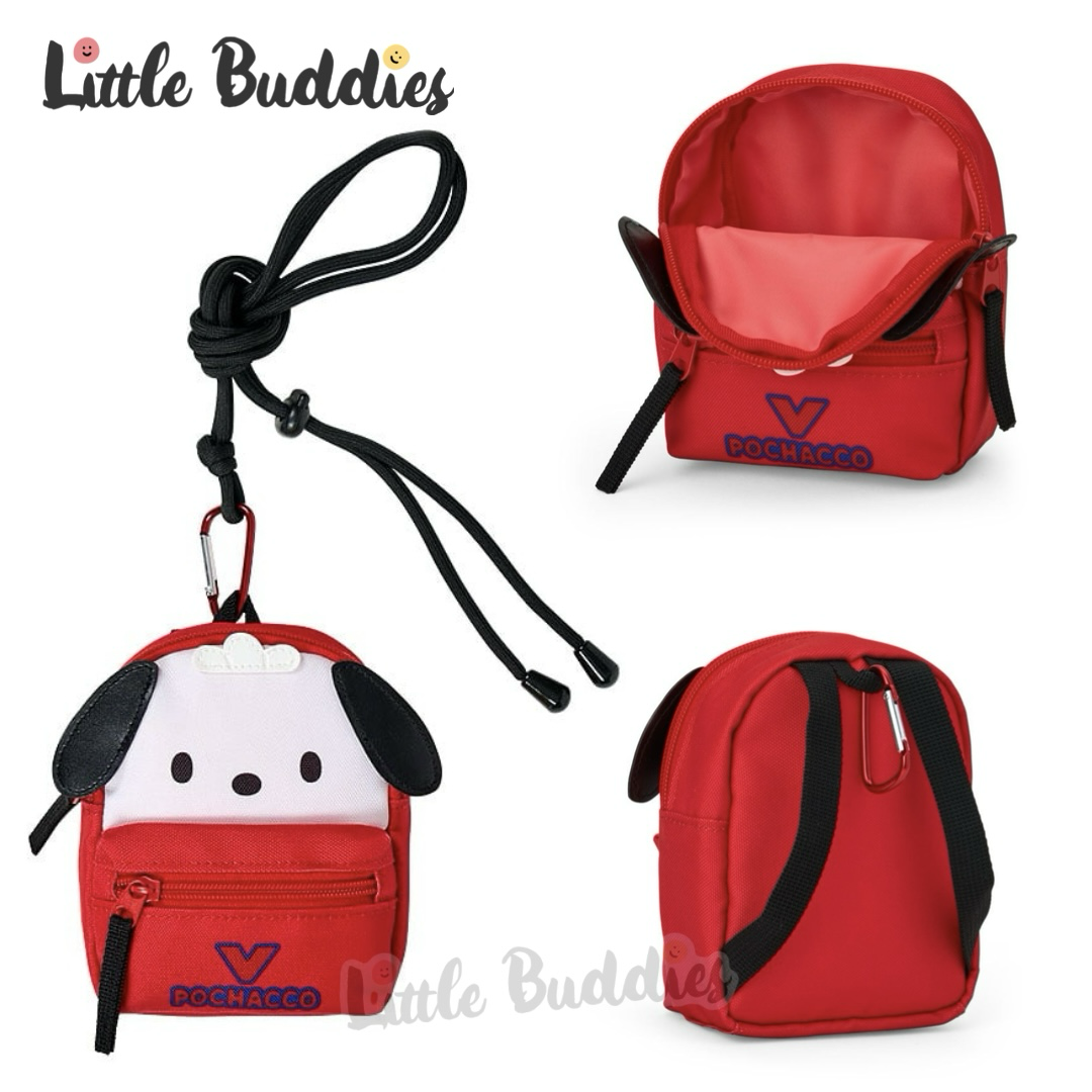 日本 Sanrio Hapidanbui 5週年系列 - 迷你背包匙扣吊飾