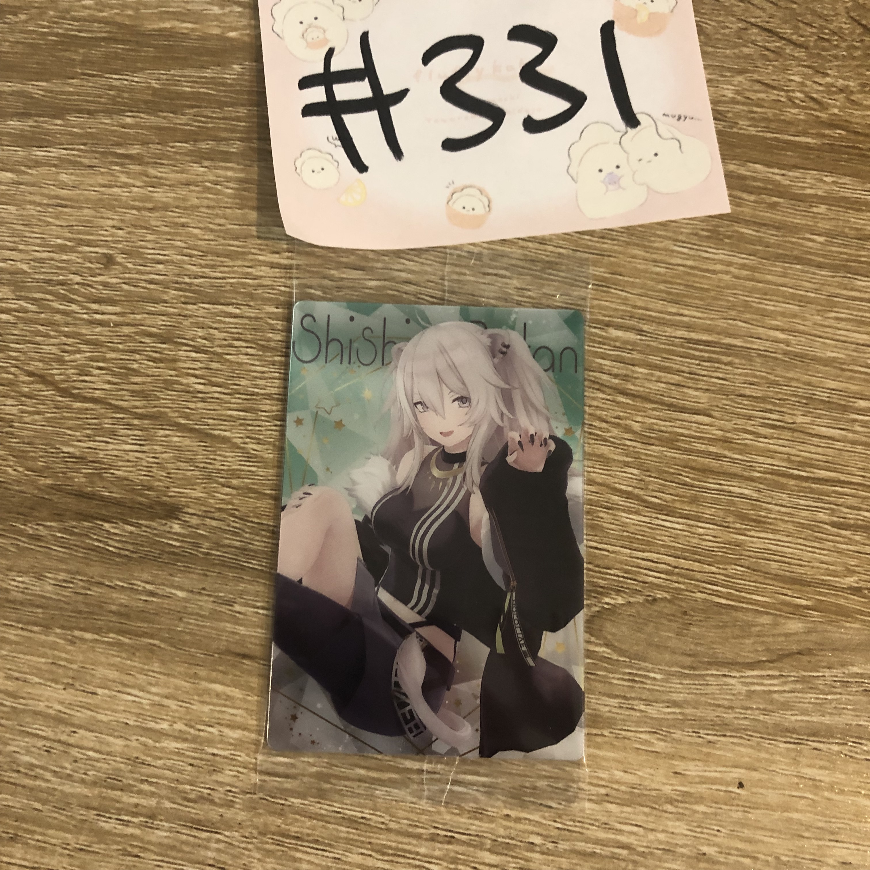 HOLOLIVE 獅白 小卡#331