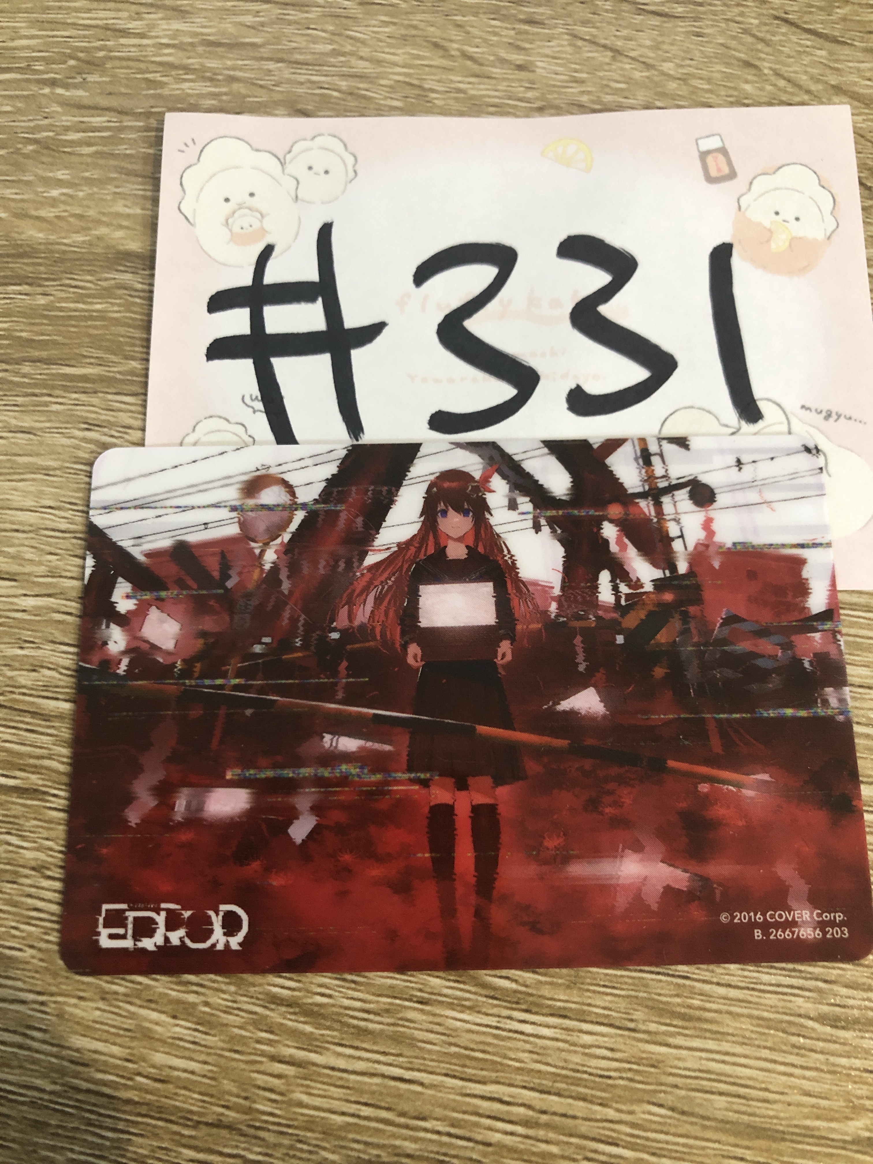 HOLOLIVE SORA 小卡#331