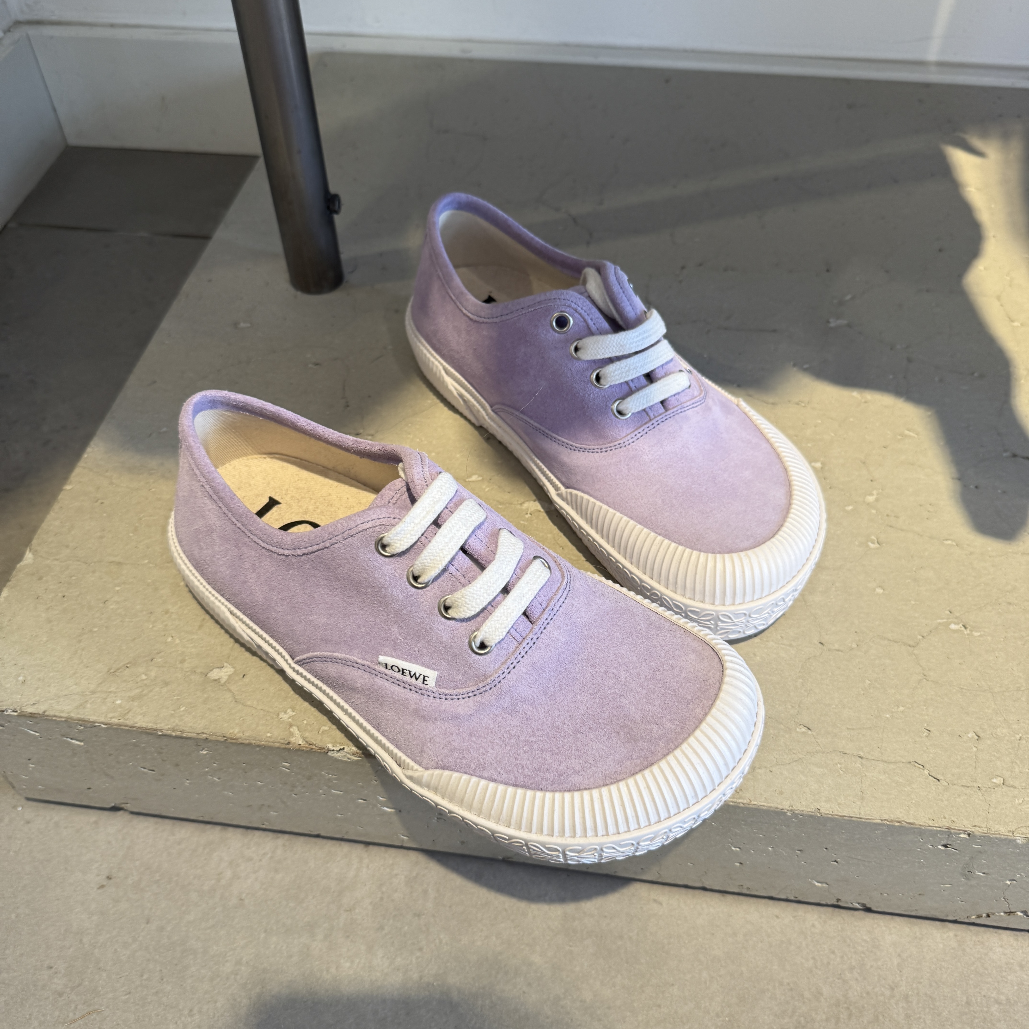 Loewe Terra Vluca Lace Up sneakers purple
