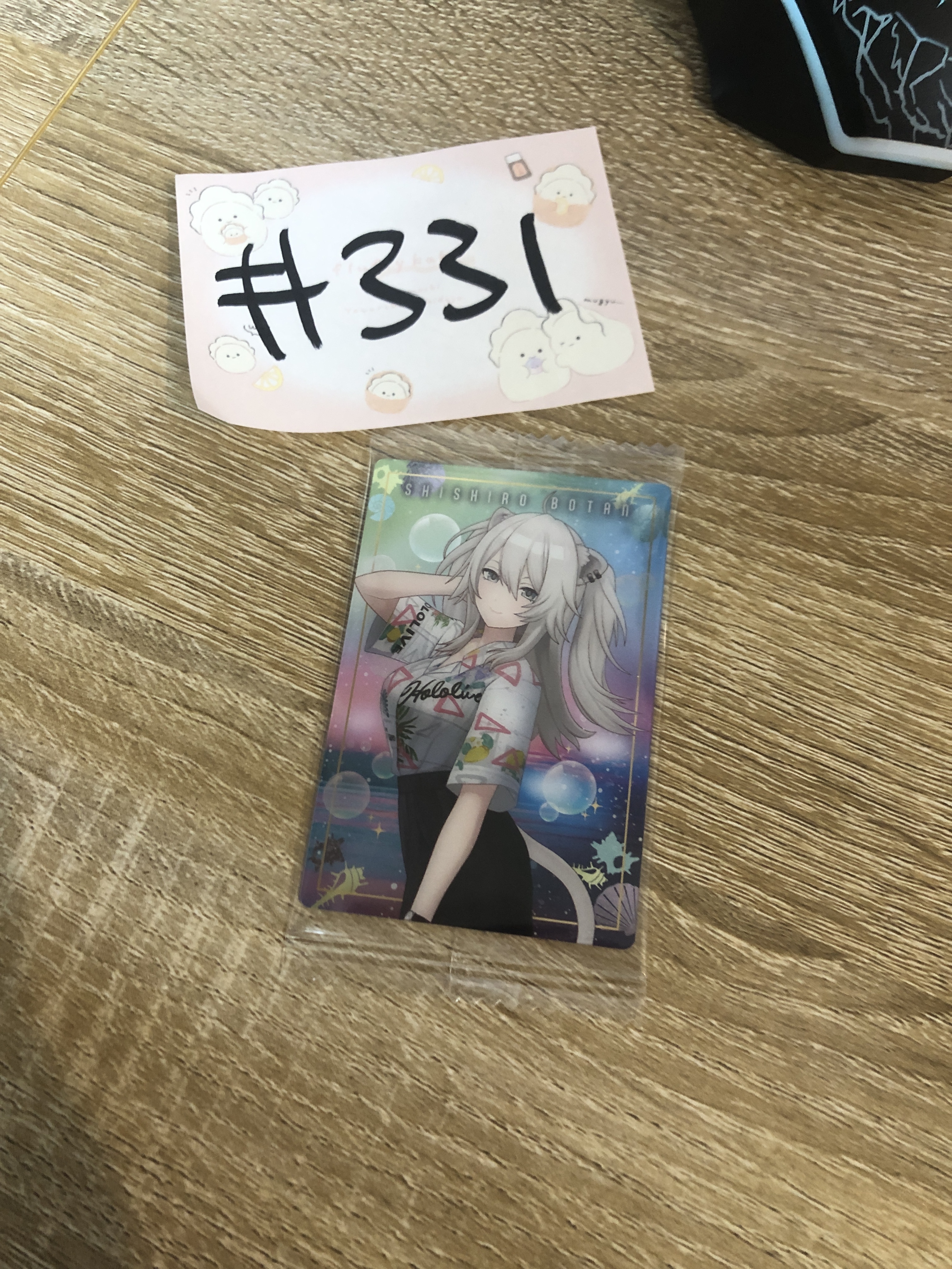 HOLOLIVE 獅白 小卡#331