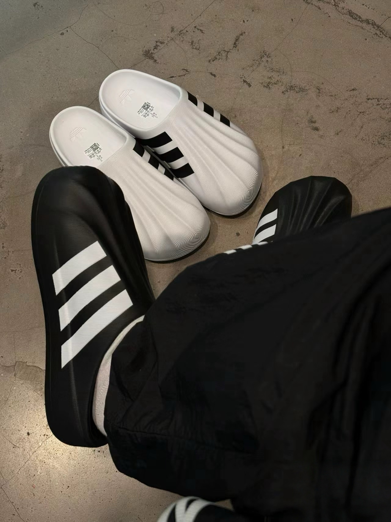 adidas originals adiFOM SUPERSTAR MULE貝殼拖鞋 男女同款