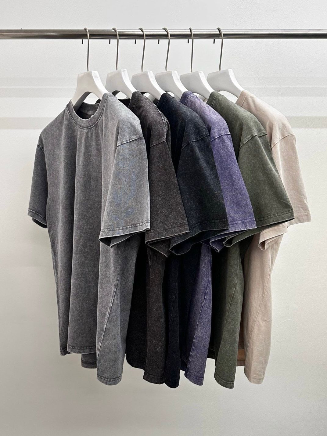 洗水淨色短袖Tee WD-170T