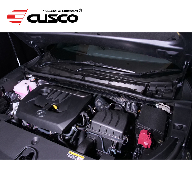 CUSCO TYPE-AL CARBON 引擎室拉桿 LEXUS LBX 2024-