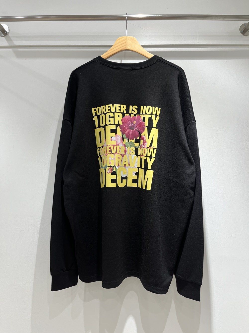 英文字圖案長袖衫 10.GVTY-0223T