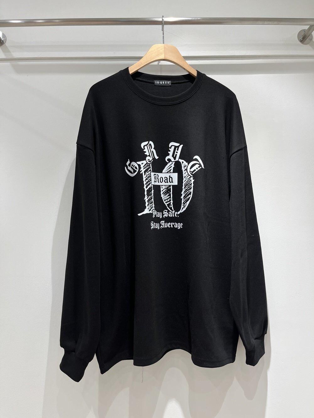 英文字長袖衫 10.GVTY-0228T