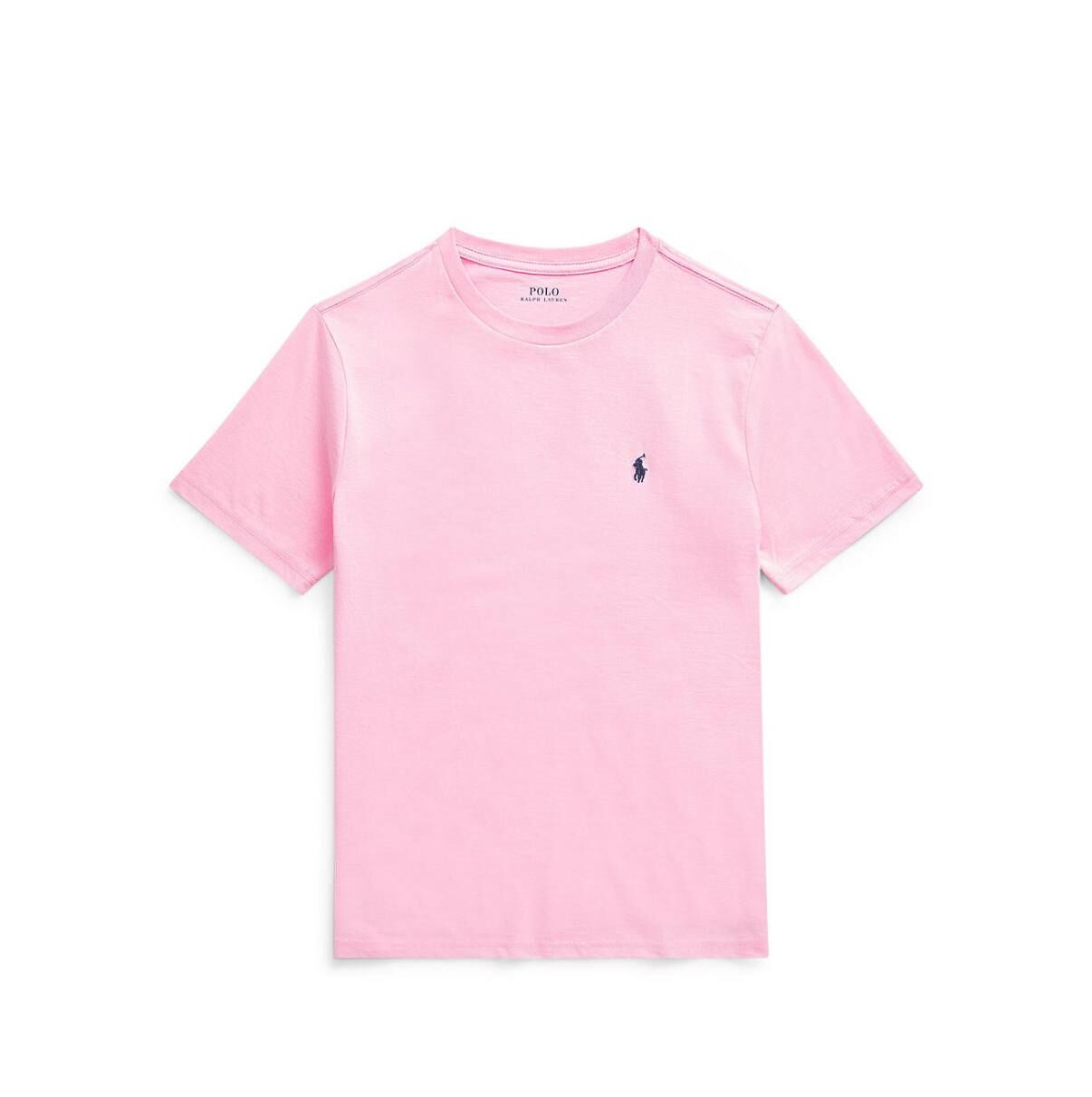 [USW] POLO RALPH LAUREN PINK REGULAR FIT SMALL PATCH BIG KID'S T-SHIRT, 323832904040-PINK (UZZ167)