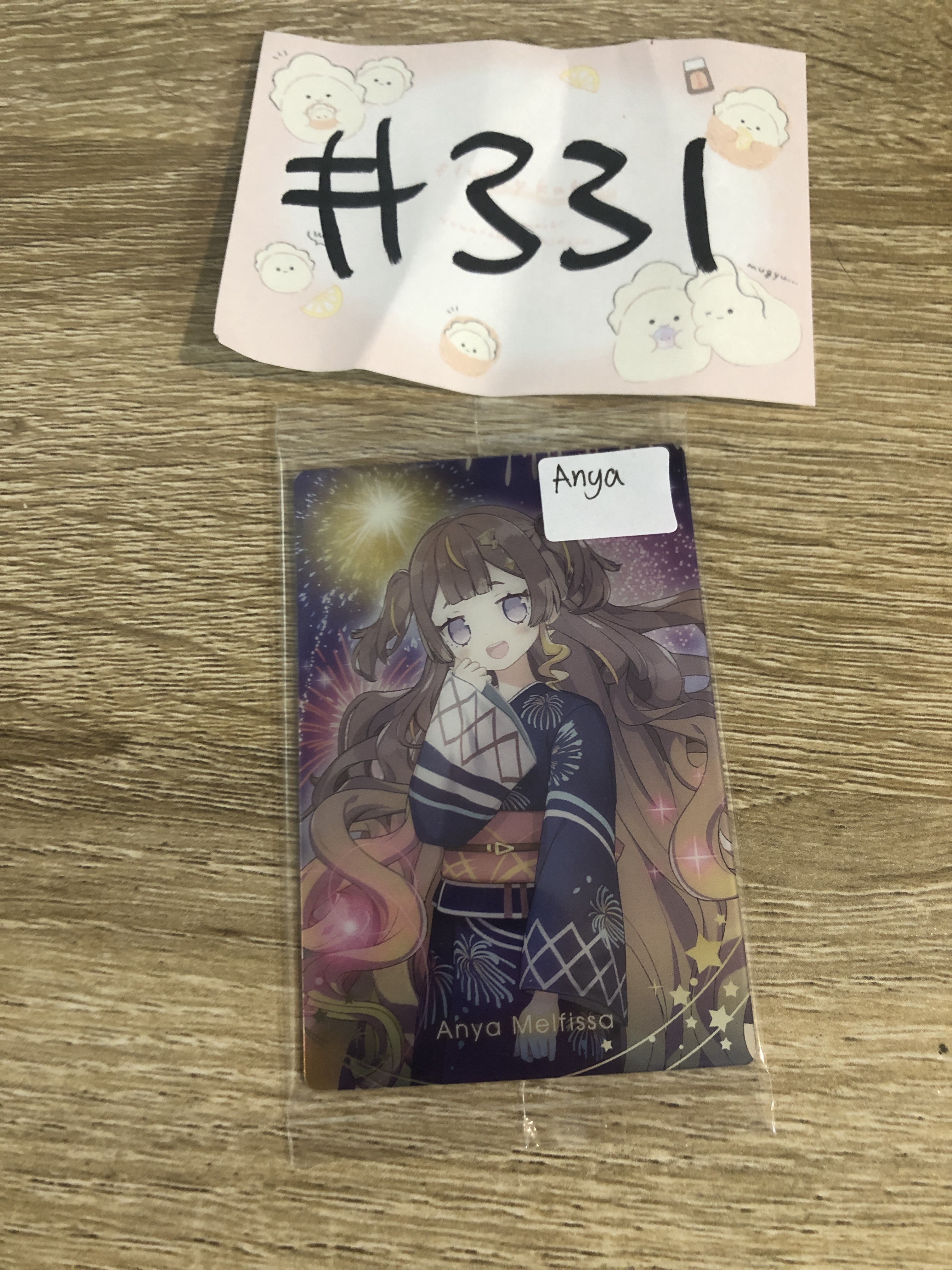 HOLOLIVE ANYA 小卡#331