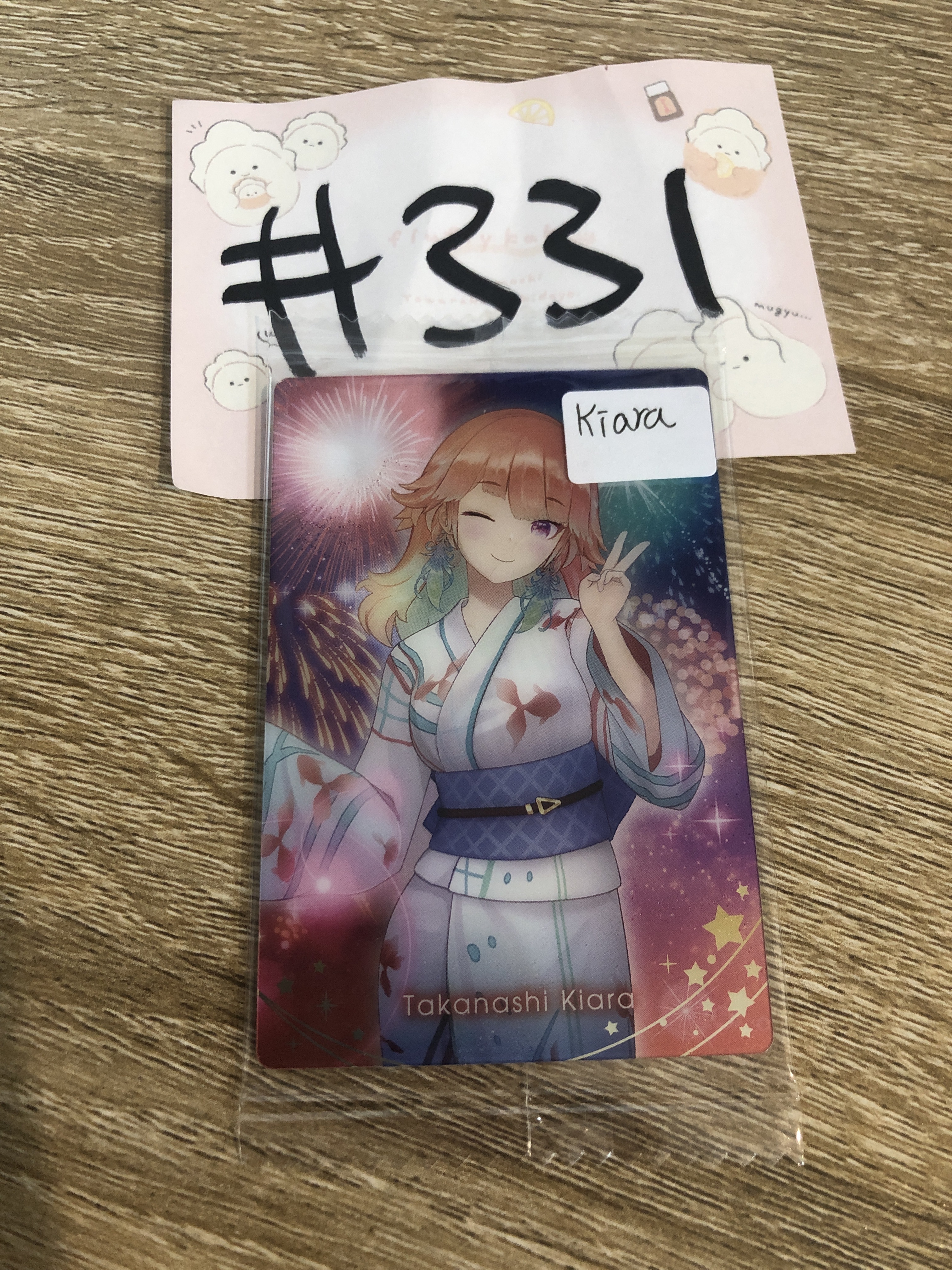 HOLOLIVE KIARA 小卡#331