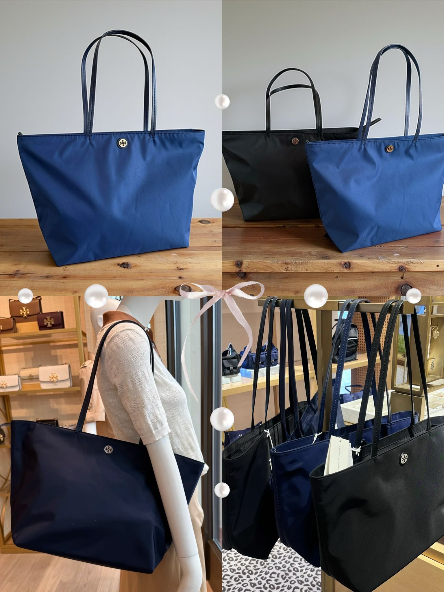 Tory Burch 新款尼龍托特包