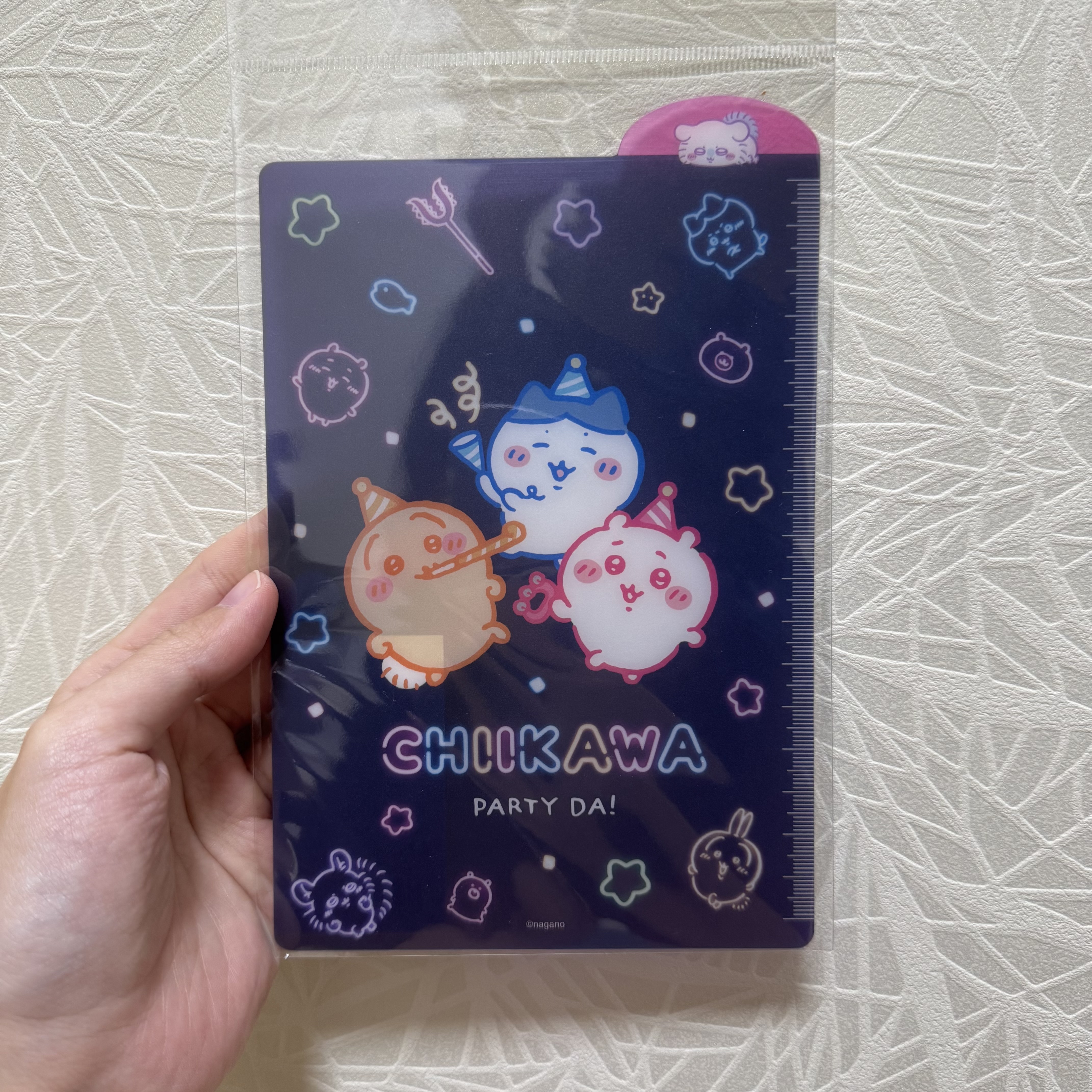 JP Chiikawa B6下敷墊 深藍 7827