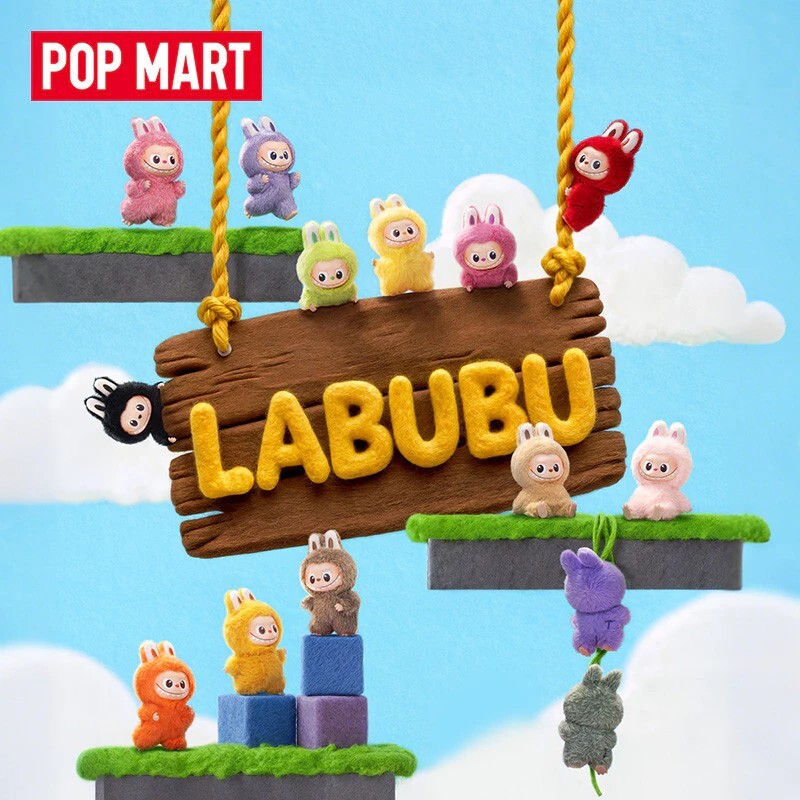 POP MART 泡泡瑪特 THE MONSTERS LABUBU 心底密碼系列 - 搪膠毛絨掛件盲盒 掛件 P（A-M）/（N-Z）