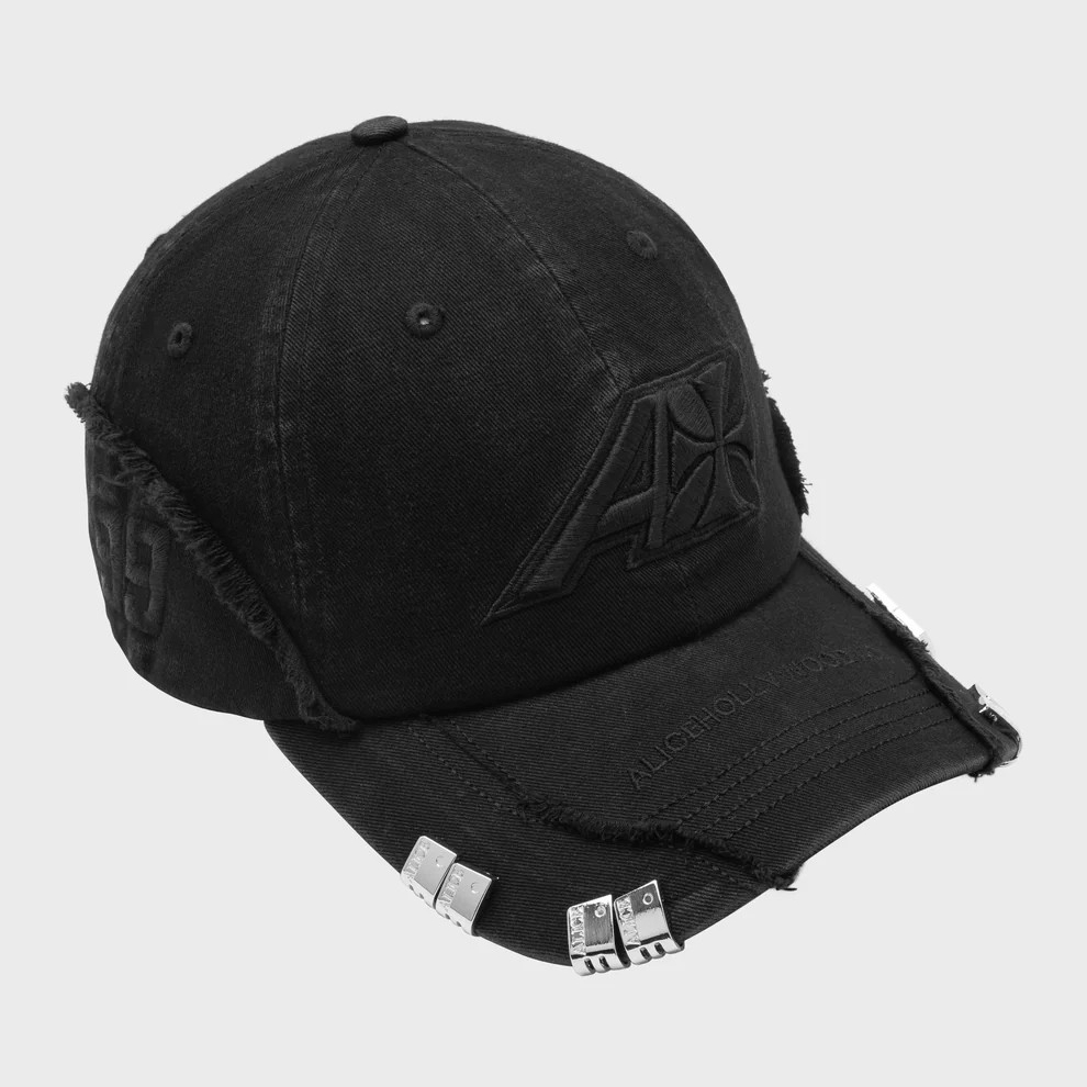 ALICE HOLLYWOOD GODSPEED CAP (ALL BLACK)