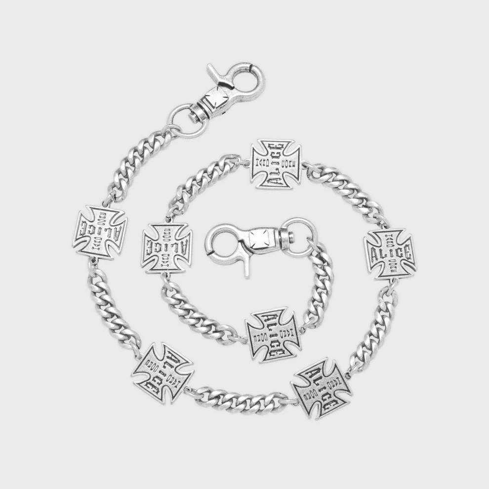 ALICE HOLLYWOOD MOTO COUTURE WALLET CHAIN