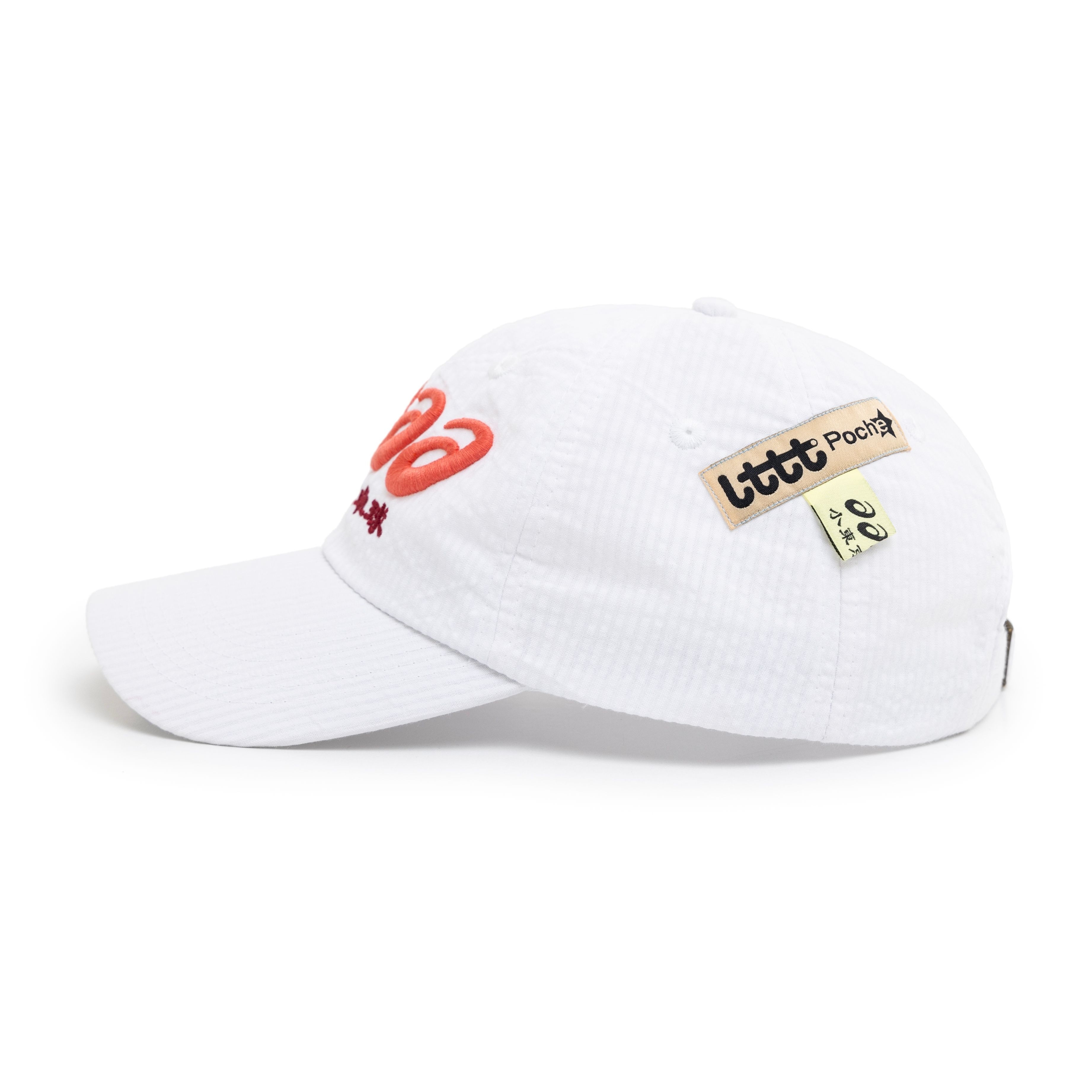 Little Tokyo Table Tennis LTTT x ASICS AAAA CAP WHITE STRIPE 小東京桌球 卓球 老帽