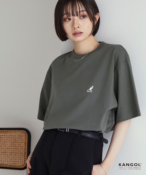 【限時特價】KANGOL X MONO-MART 刺繡LOGO 短TEE 男女尺寸 六色