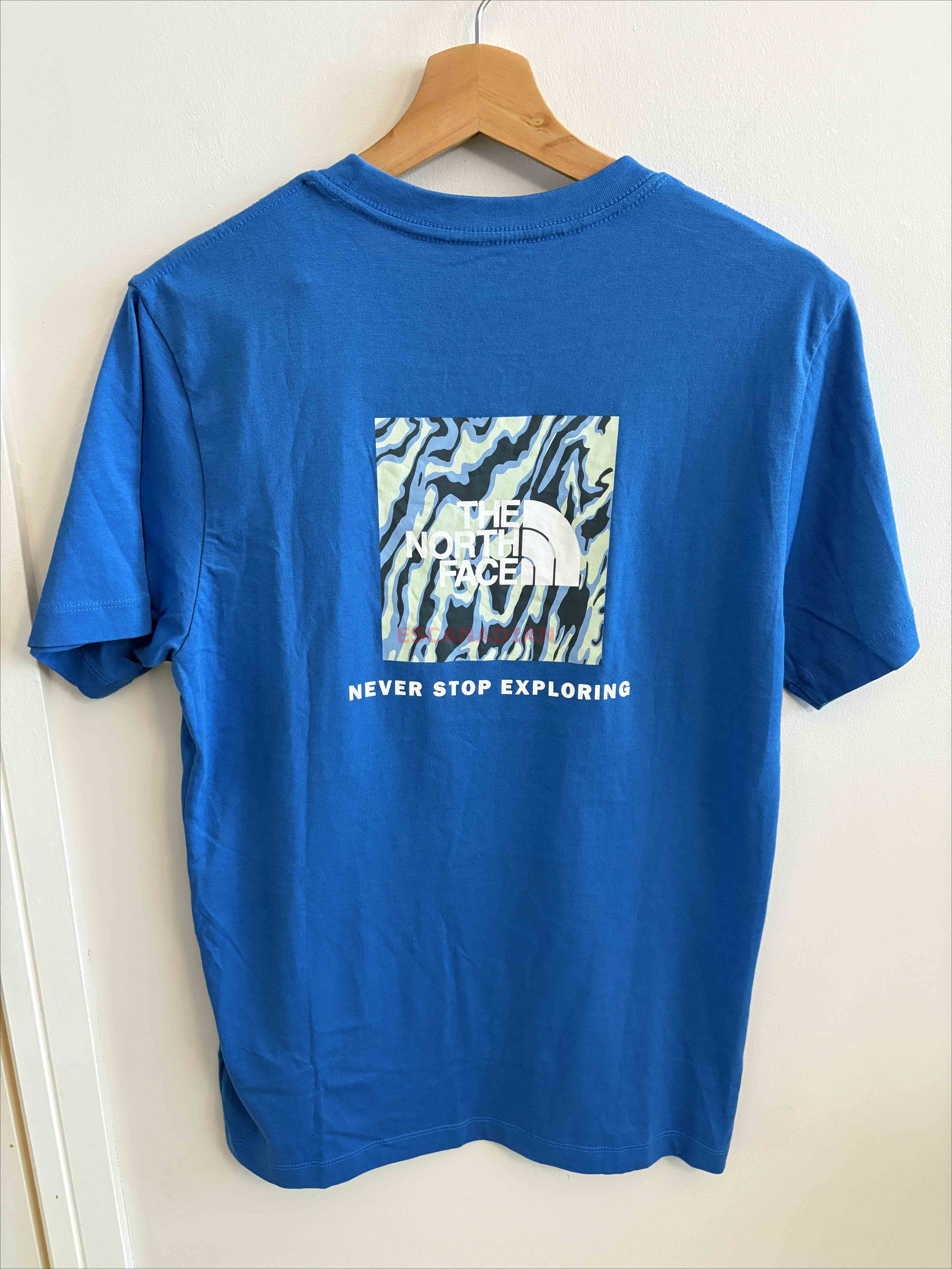 THE NORTH FACE 男大人 造型BOX 正反圖案 短TEE