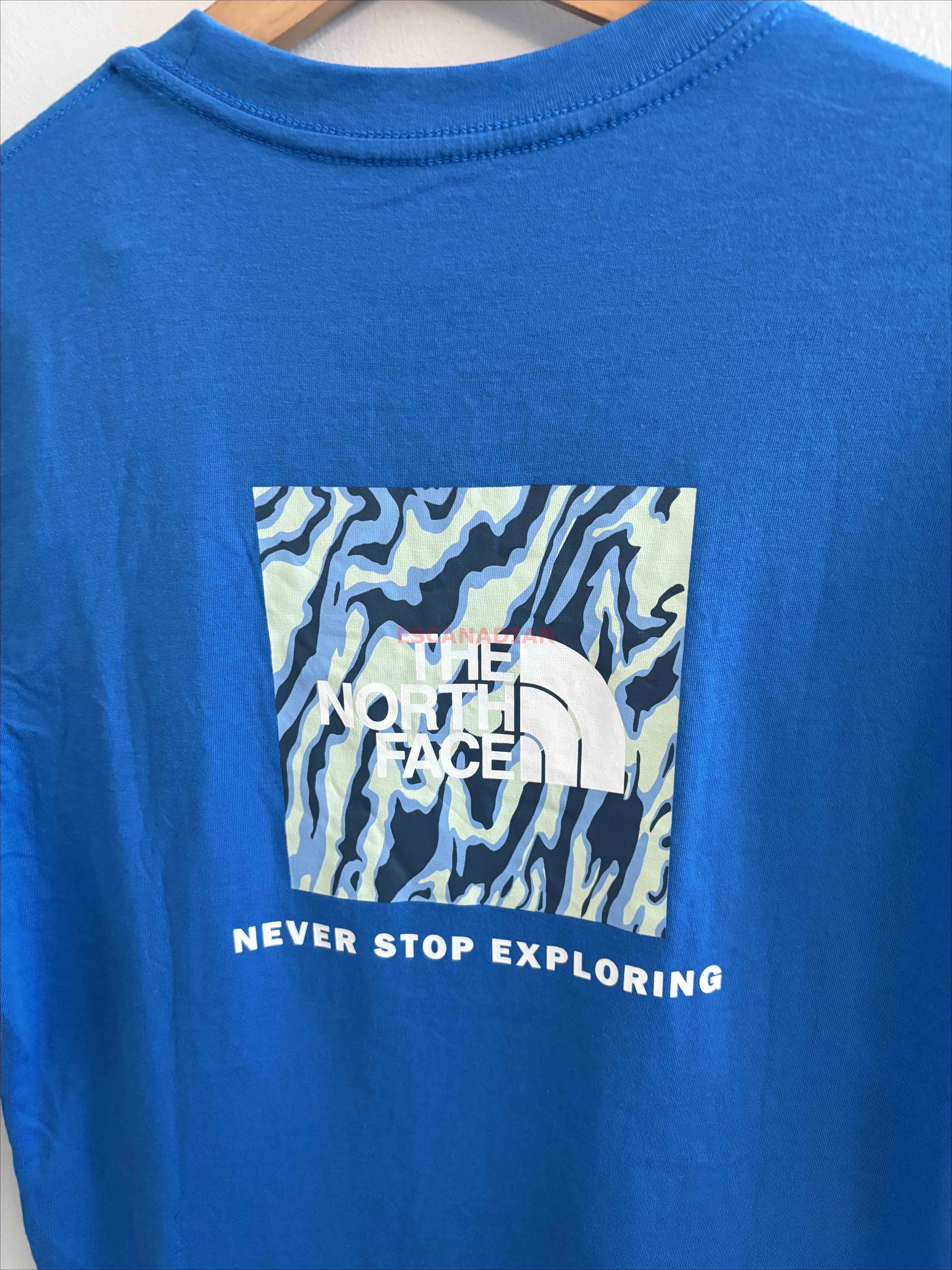 THE NORTH FACE 男大人 造型BOX 正反圖案 短TEE