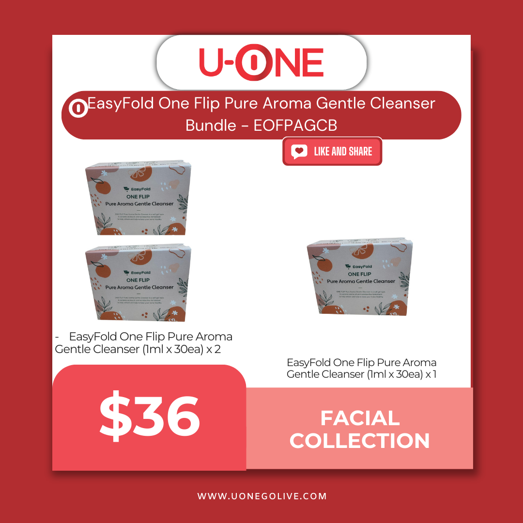 EasyFold One Flip Pure Aroma Gentle Cleanser Bundle - EOFPAGCB