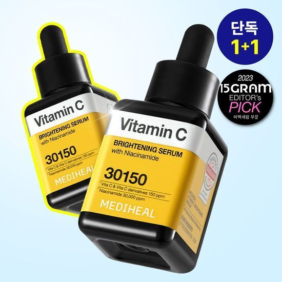 《Olive young連線》MEDIHEAL vitamin c brightening Serum (40ml +40ml)