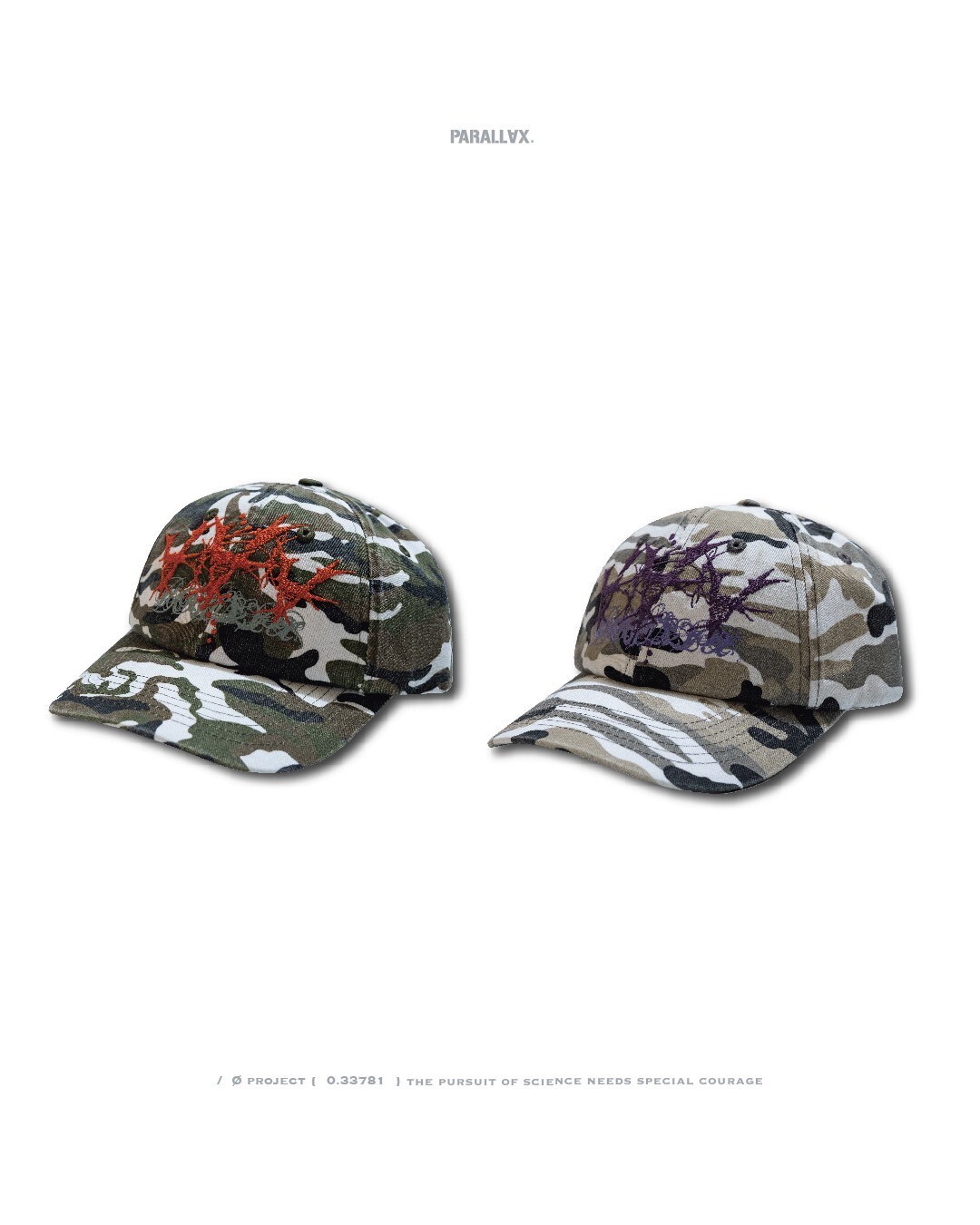 PARALLAX AAA Logo Camo Cap