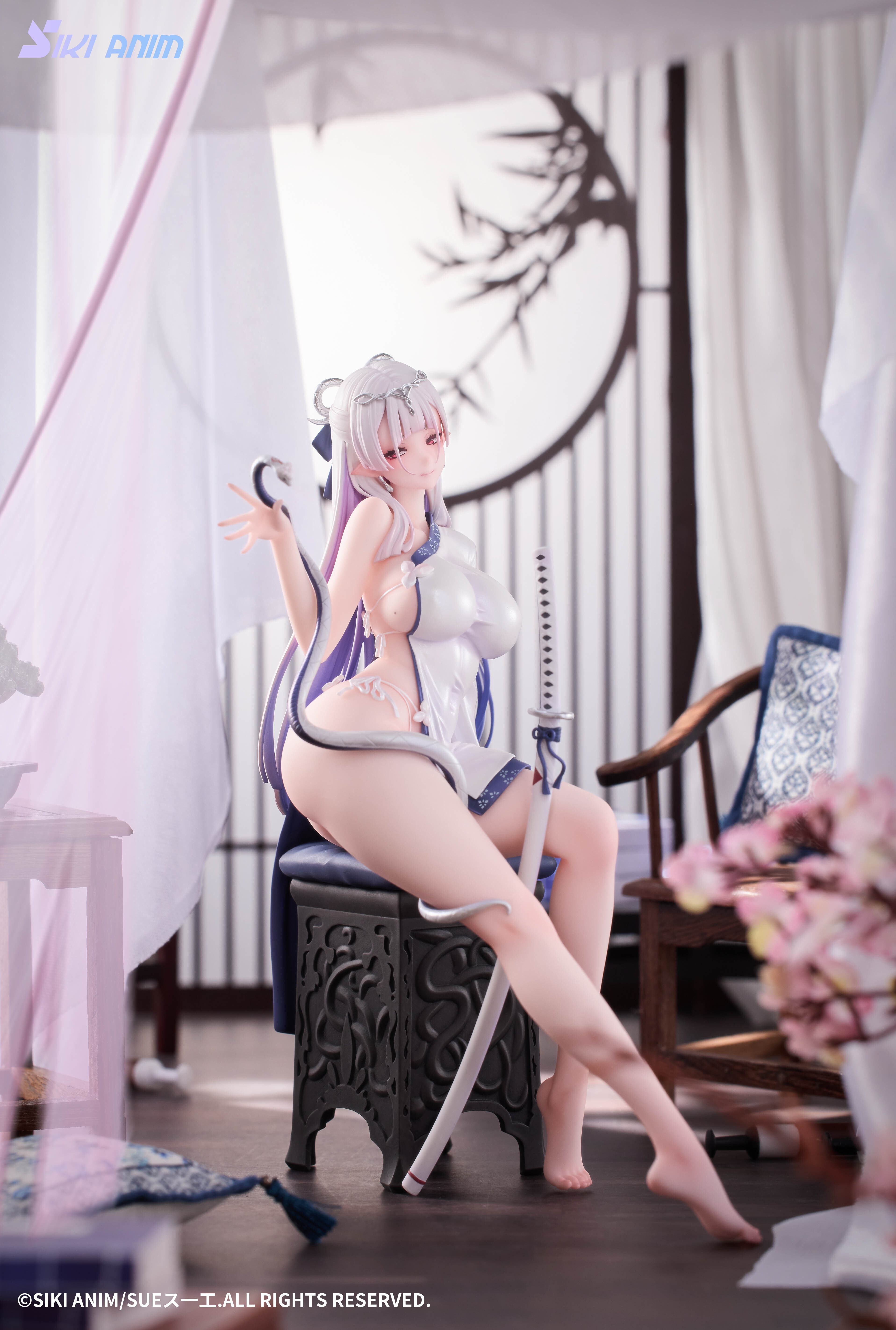 Siki Anim 1/7 青白蛇之色 illustration by Sue SIKI ANIM THE COLOR OF THE BLUE-WHITE SNAKE 1/7 SCALE FIGURE DELUXE EDITION