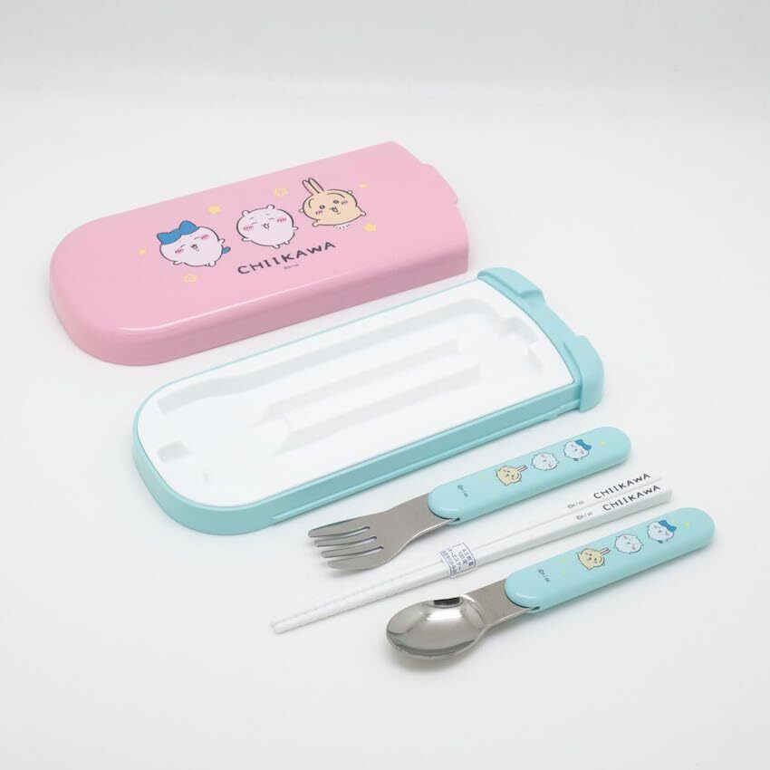 日本製 Chiikawa 銀離子餐具套裝