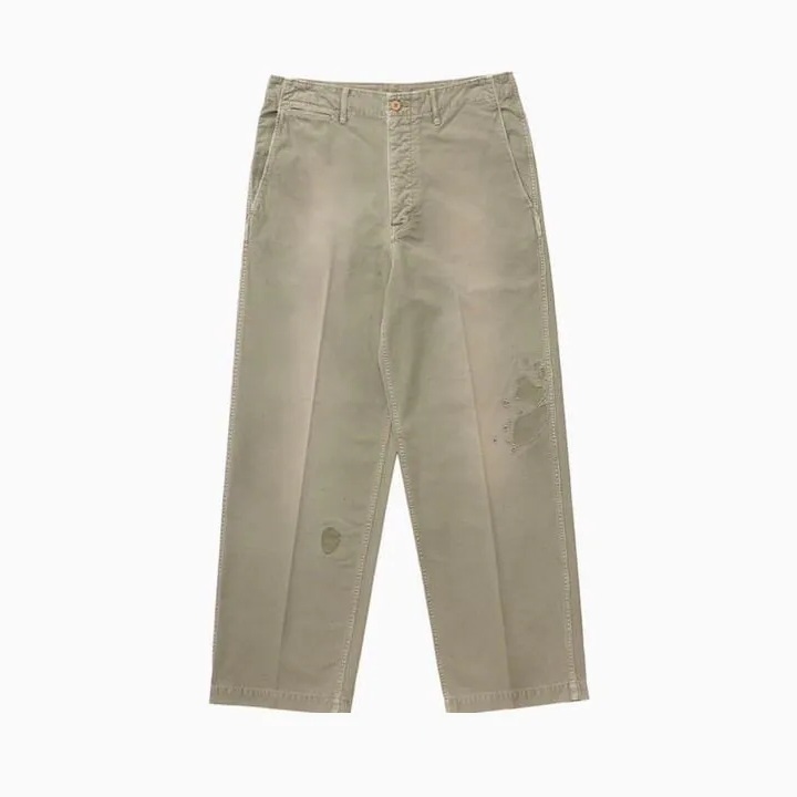 VISVIM EX WIDE CHINO PANTS CRASH - PRE ORDER ITEM (預訂中)