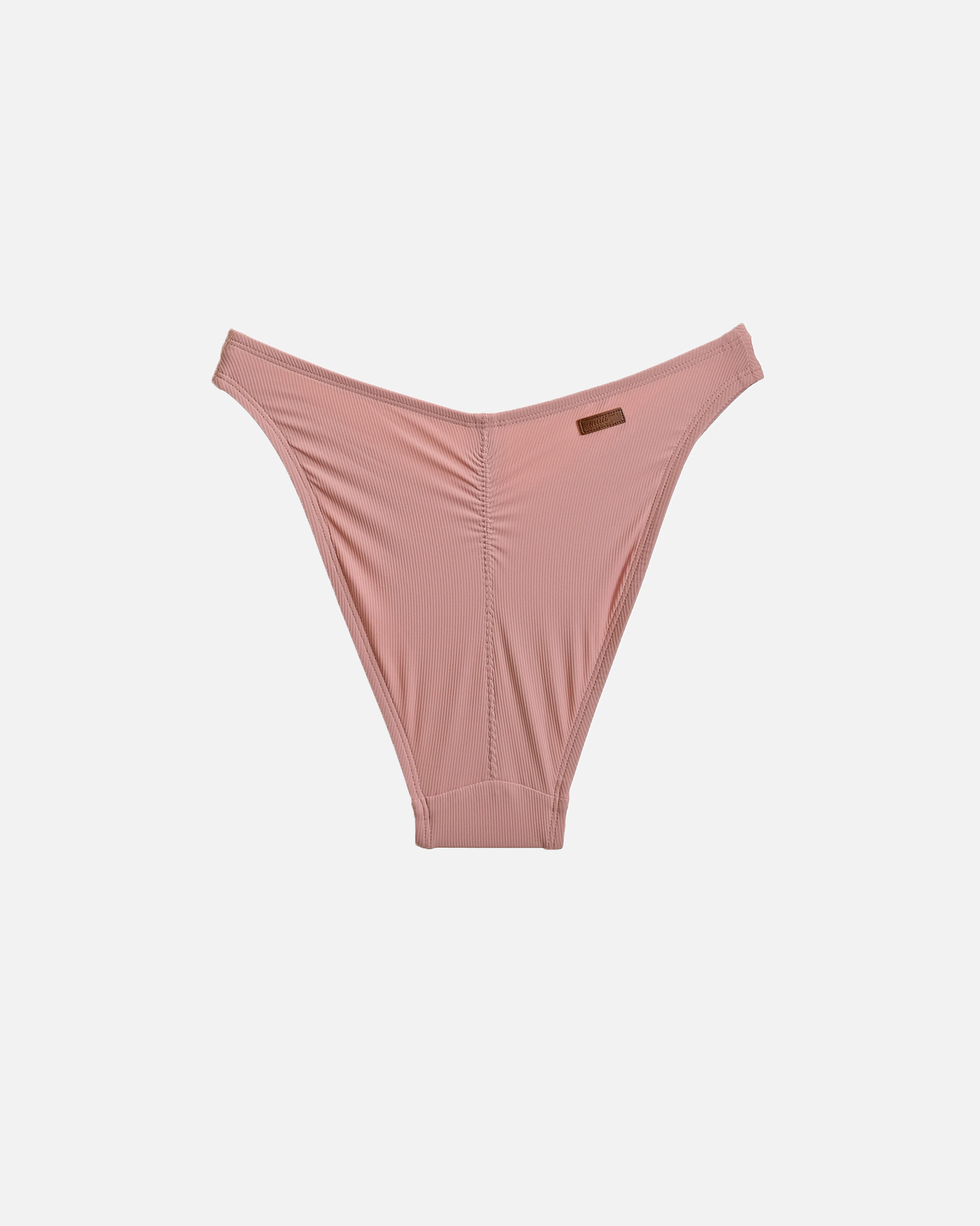 【羅紋煙粉】VOU 海鷗拋臀泳褲