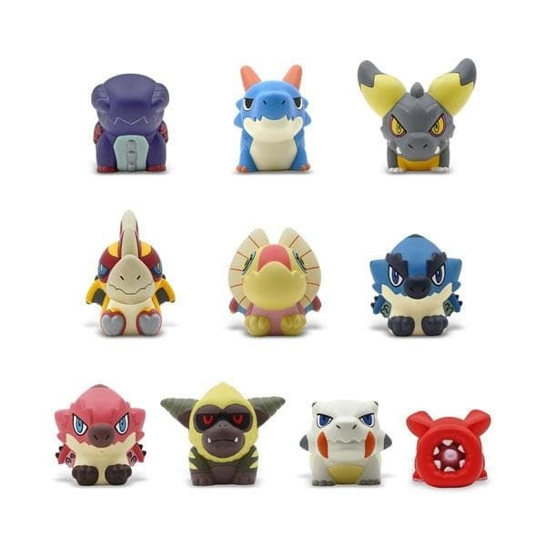 預購26/03 CAPCOM 代理版 魔物獵人 CFB 指偶公仔 vol.2 (全10種)