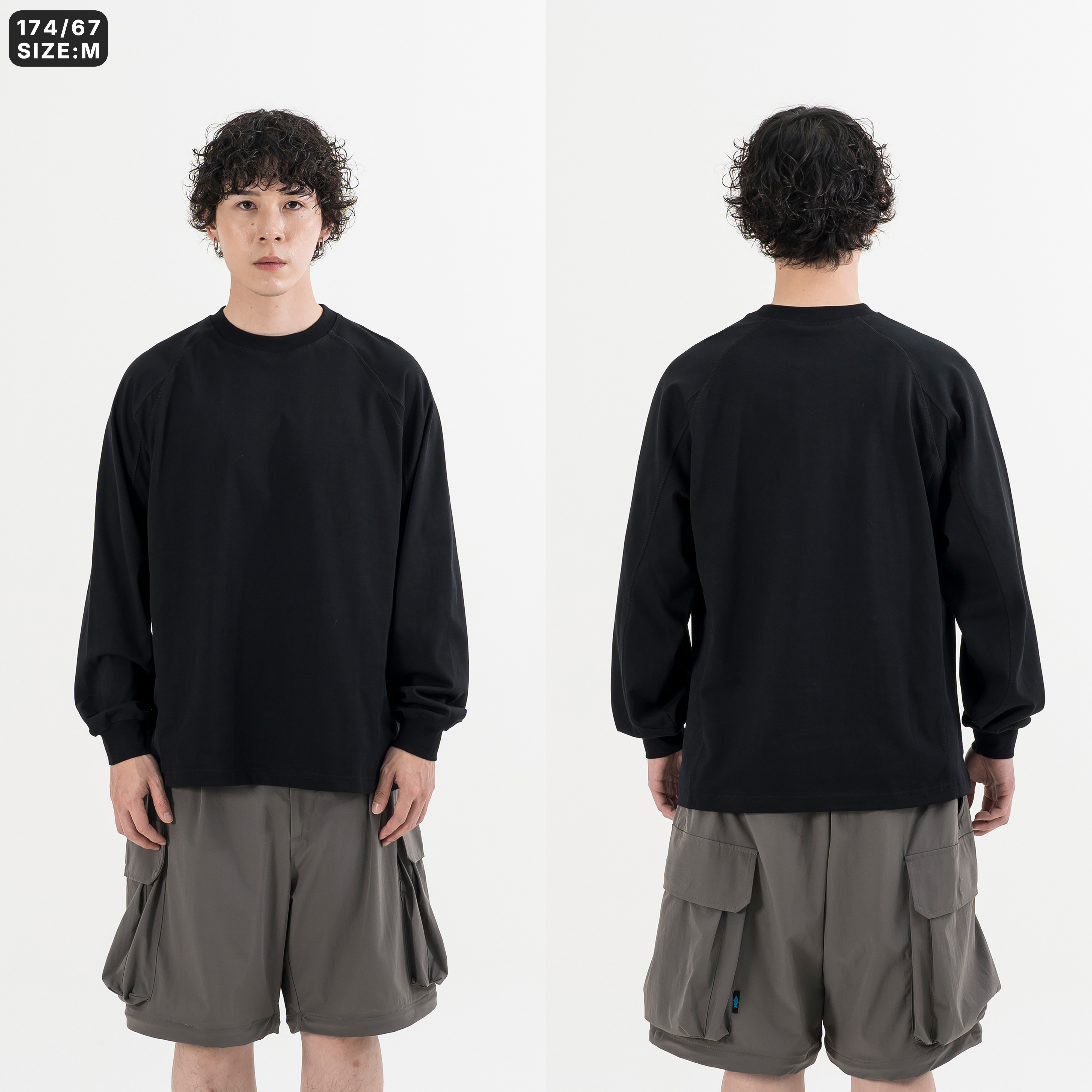 AGILITY x WAVE OFF / Tailored LS Tee 剪裁長袖Tee [AGW3]