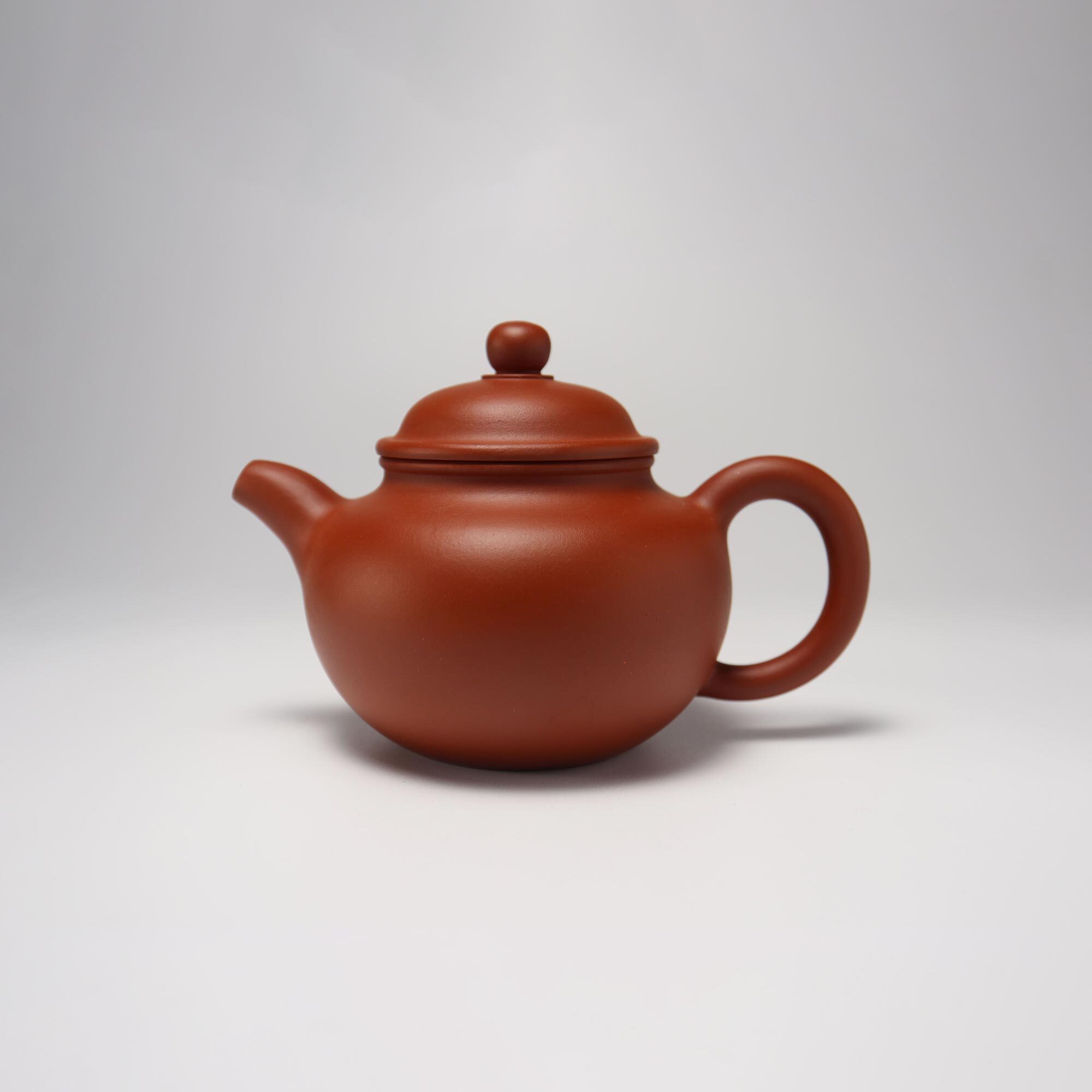 【唐造】紅泥掇球壺_茶亦醉人