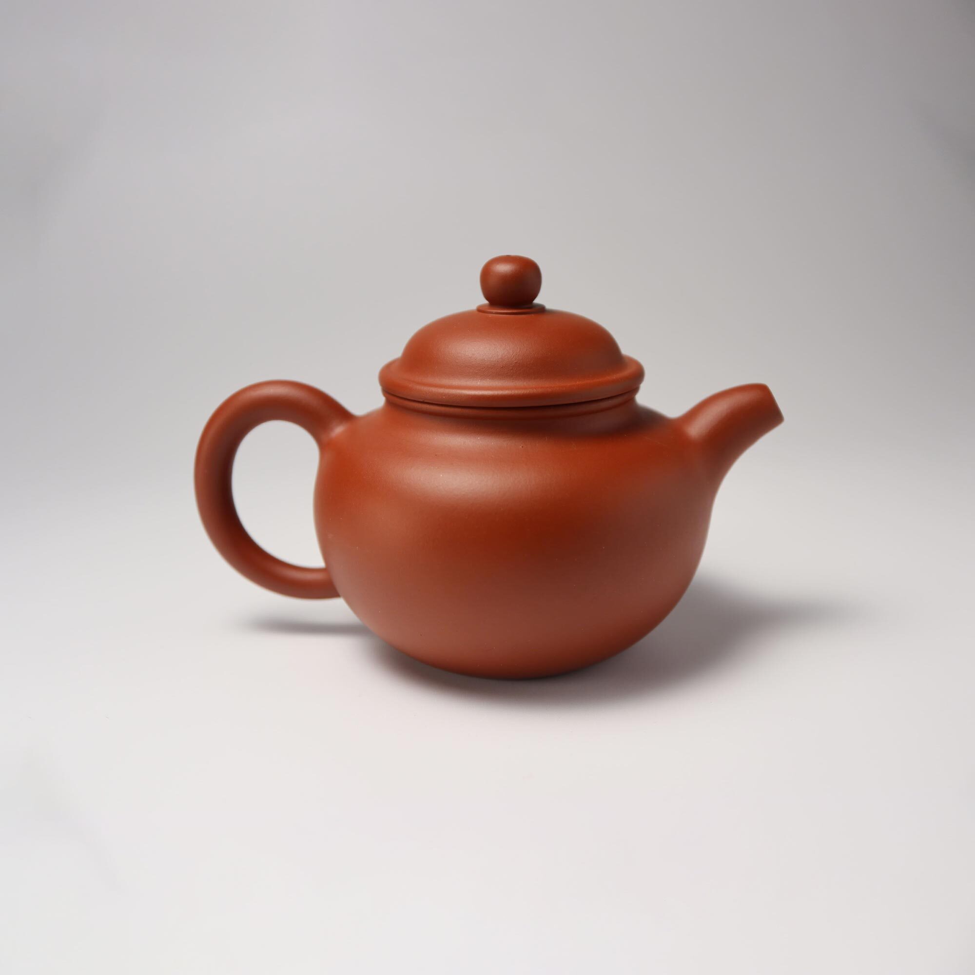 【唐造】紅泥掇球壺_茶亦醉人