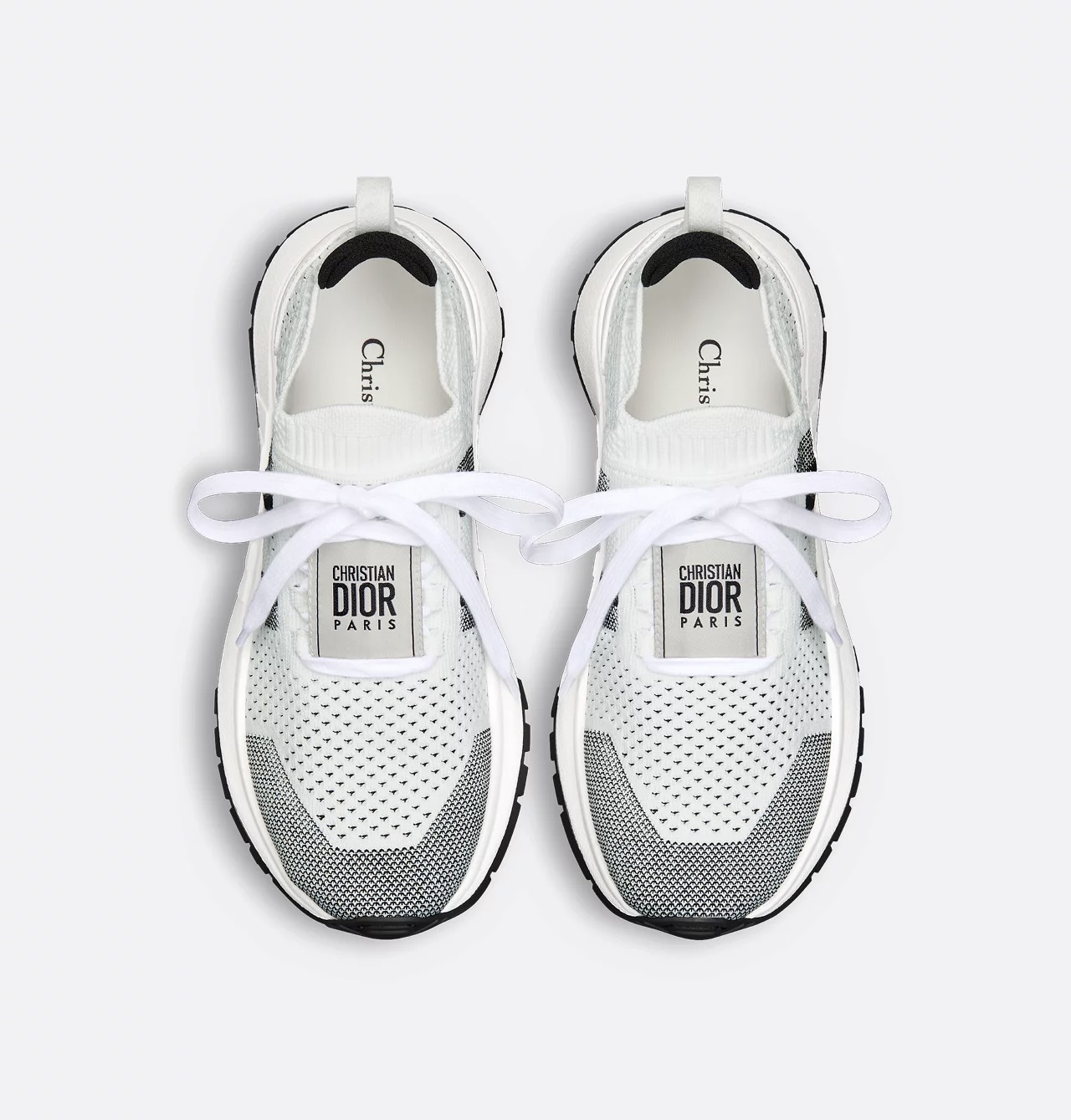 adidas gazelle silver green womens Dior Women's Walk'n'Dior Fur-Effect Knit with Gray Mizza Print High Top  Sneakers