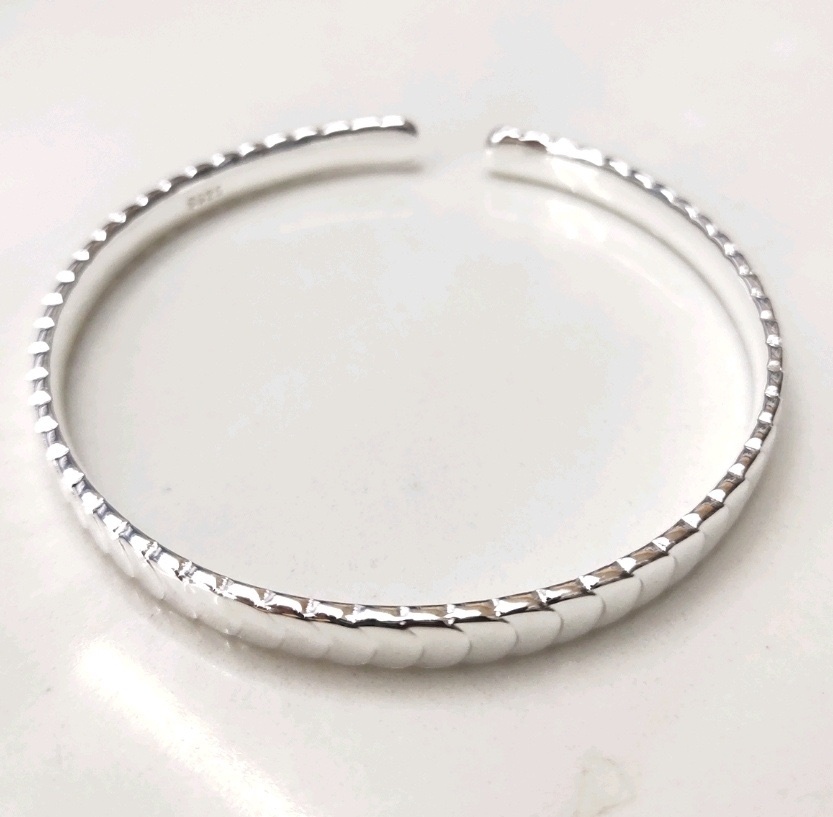 【預購】925純銀手鈪G0830310（手工工藝款）AASZ142