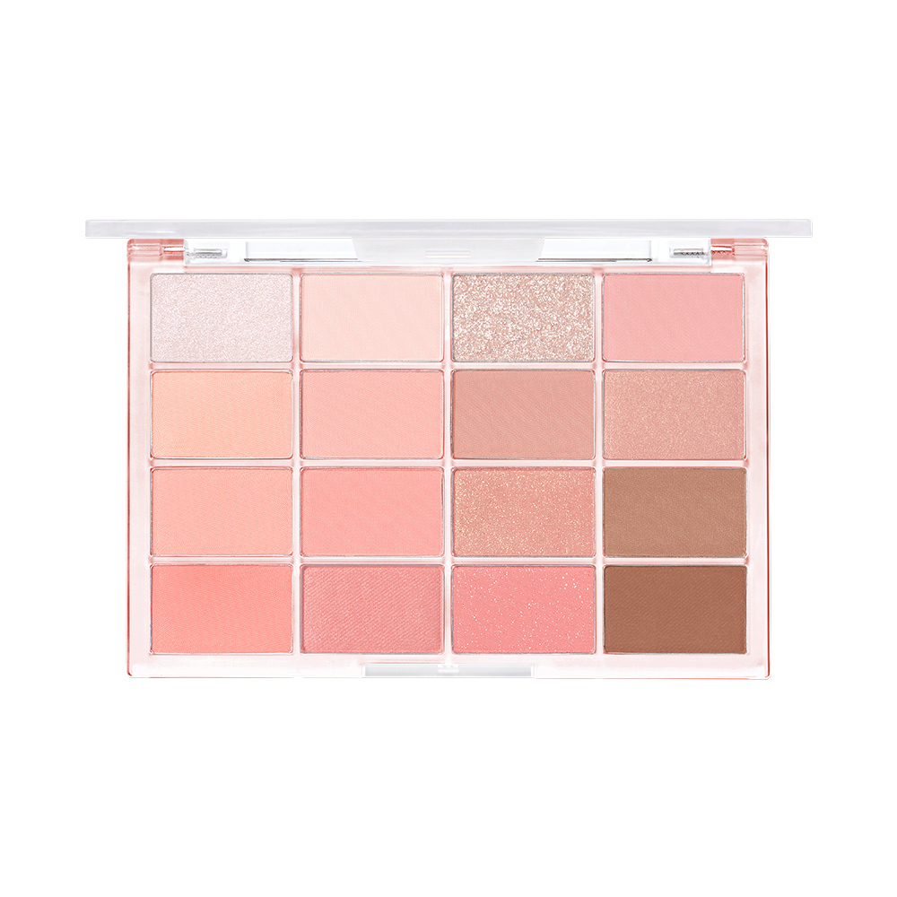 WAKEMAKE 輕柔柔焦眼影盤連眼線筆套裝 #08 Candy Coral Blurring／ #26 Mute Rose Blurring