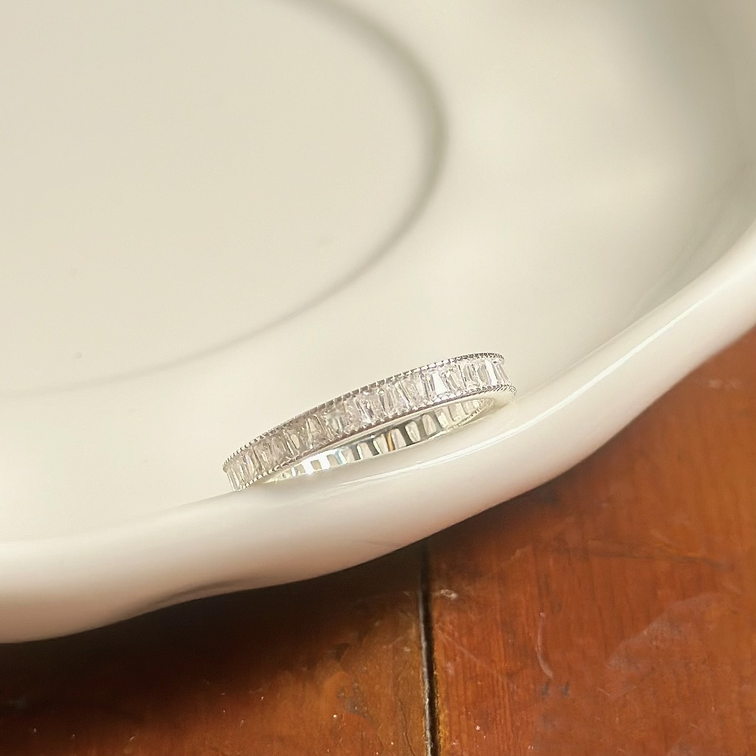 C07璀璨鋯石純銀戒指