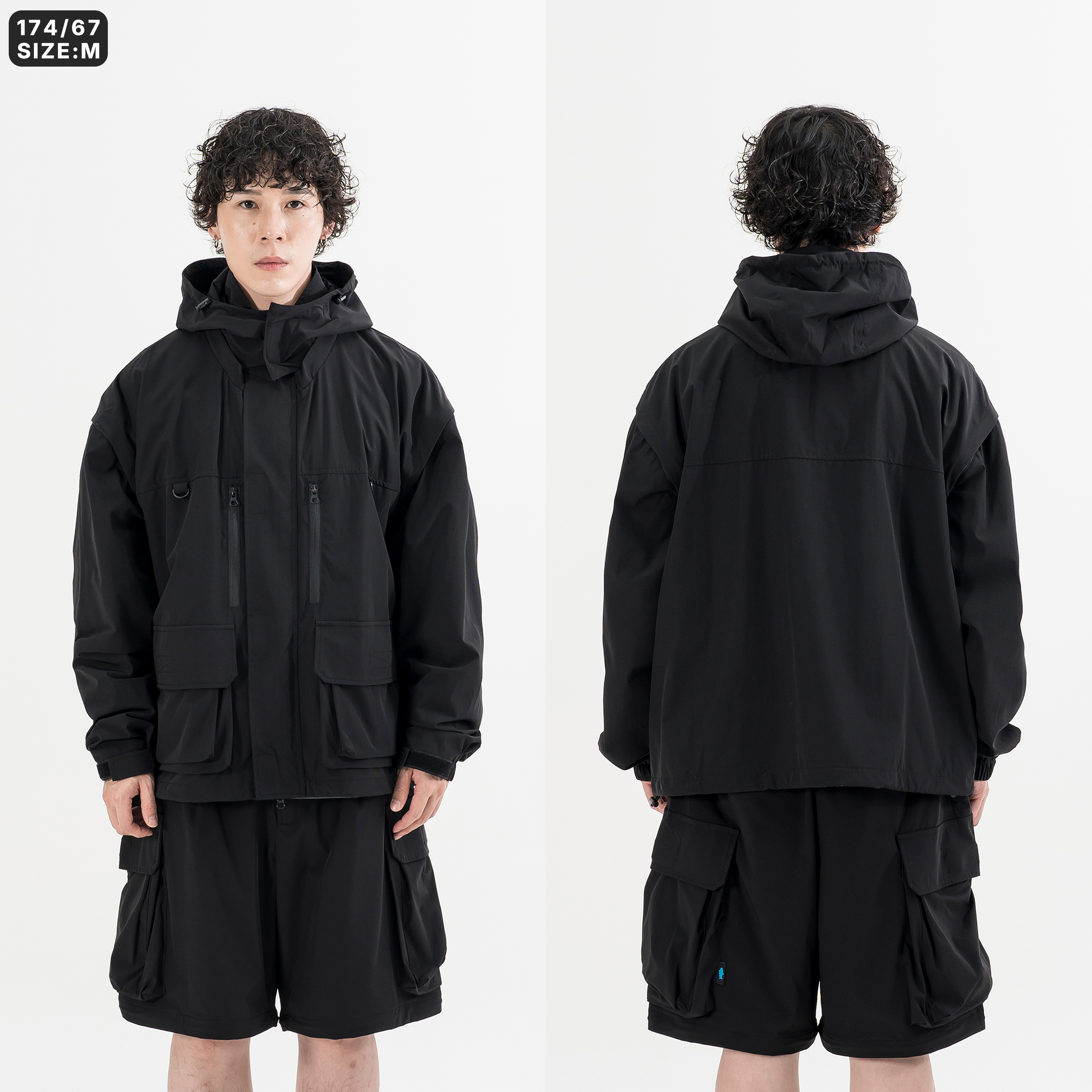 AGILITY x WAVE OFF / Detachable-Sleeves Jacket 可拆袖 釣魚外套 [AGW4]