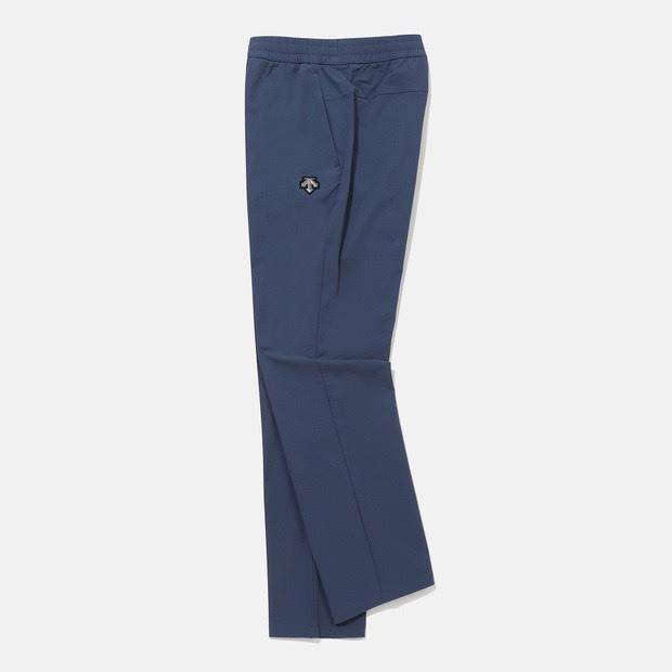 DESCENTE 迪桑特 經典 小LOGO 長褲 深藍色