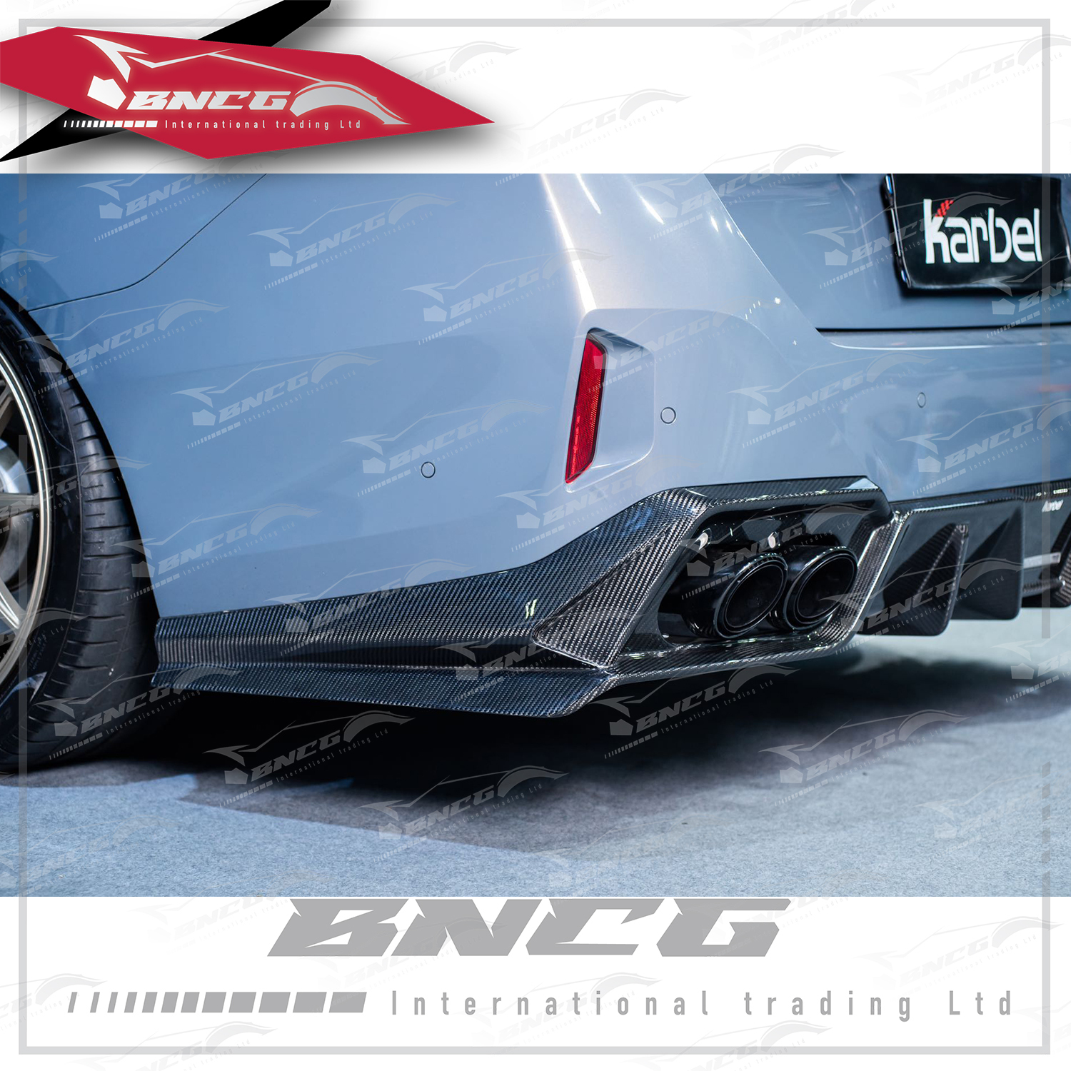 寶馬 BMW G60 G68 5eries 乾碳纖維 外觀件 空力套件 Karbel款 前下巴 後下巴 側裙 風刀 前保桿飾件 尾翼 頂翼