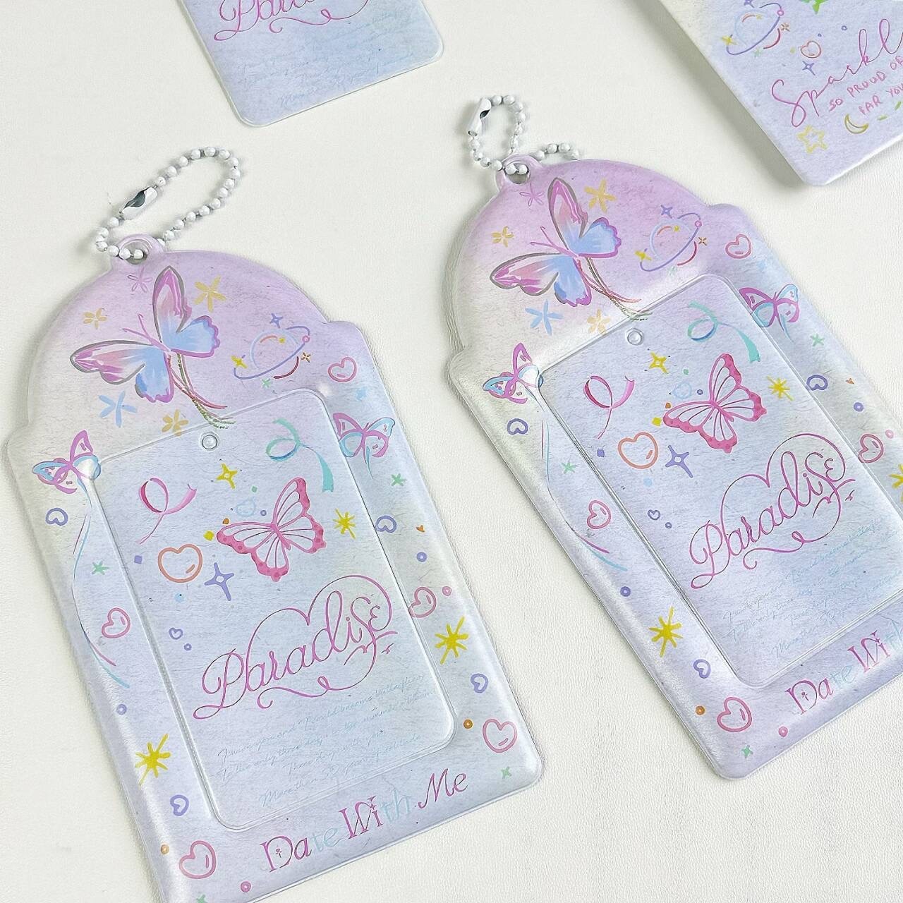 Ins Style Cute 3-Inch Hanging Card Holder