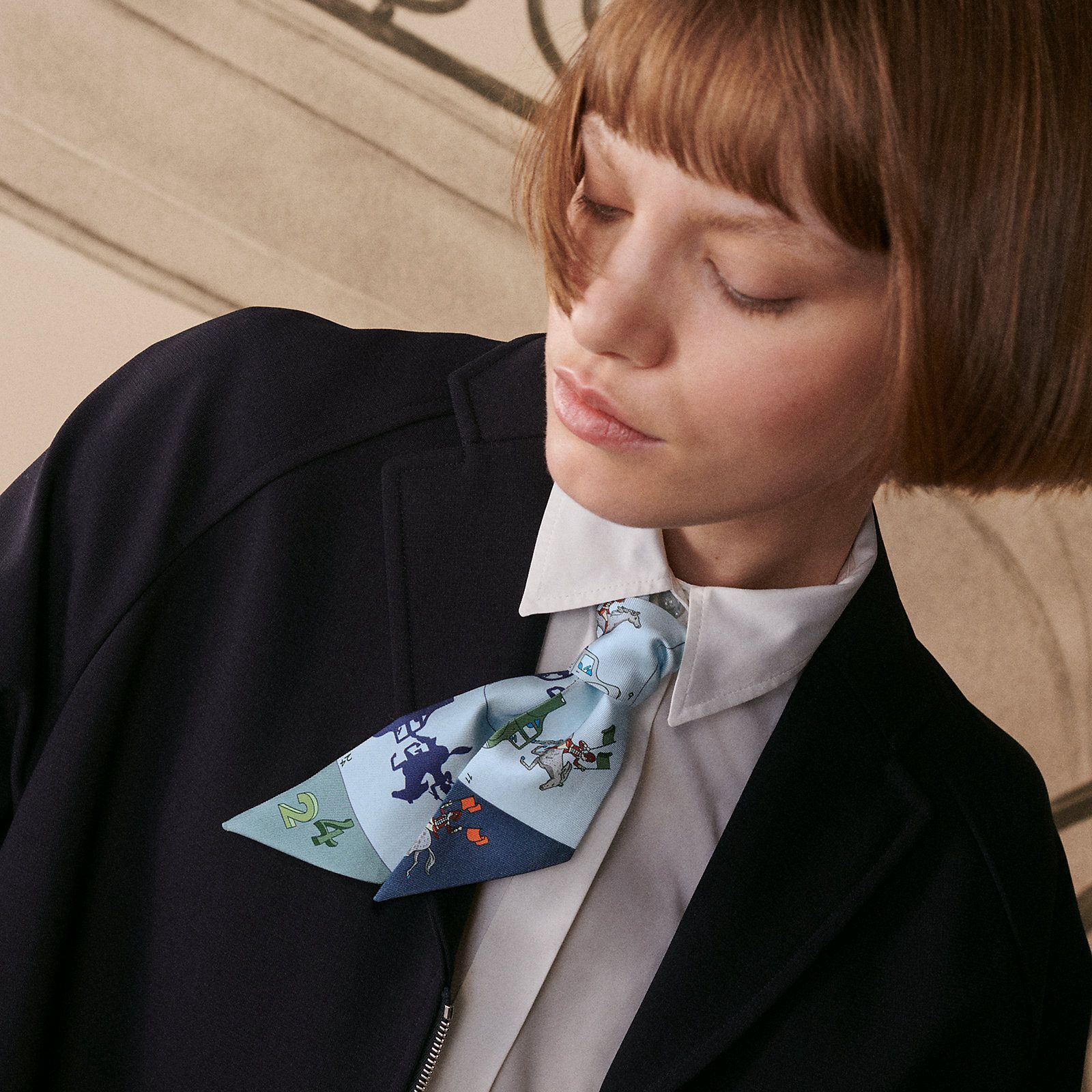 全新HERMES TWILLY 粉藍/綠色/橙色 PARADE 馬仔巡遊#BRAND NEW#香榭站正品