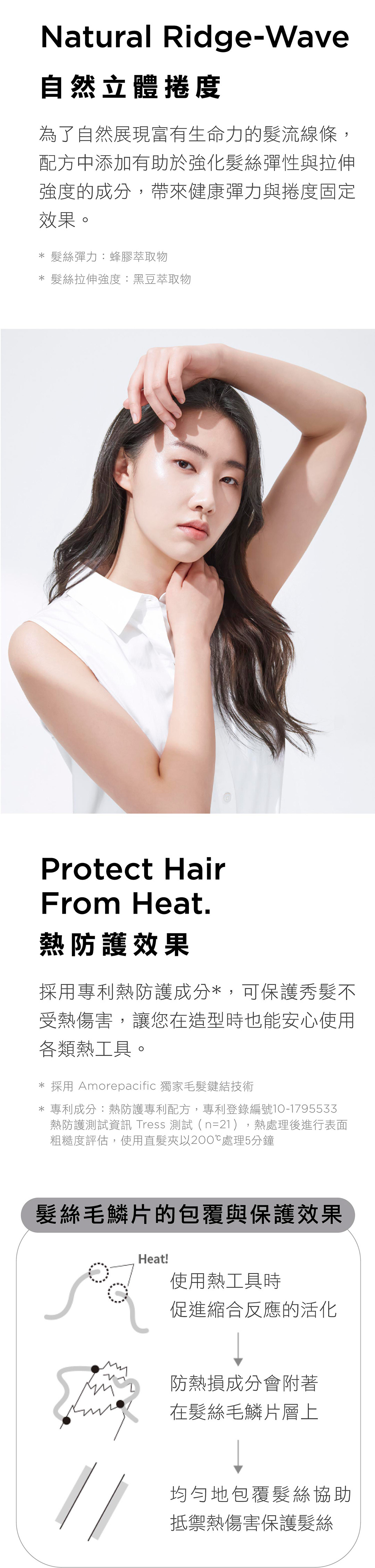 女生捲髮怎麼保養才不毛躁？韓國 AYUNCHE 雅潤彩 空氣輕盈 彈力曲髮乳霜，讓捲髮一整天彈潤有型不炸毛