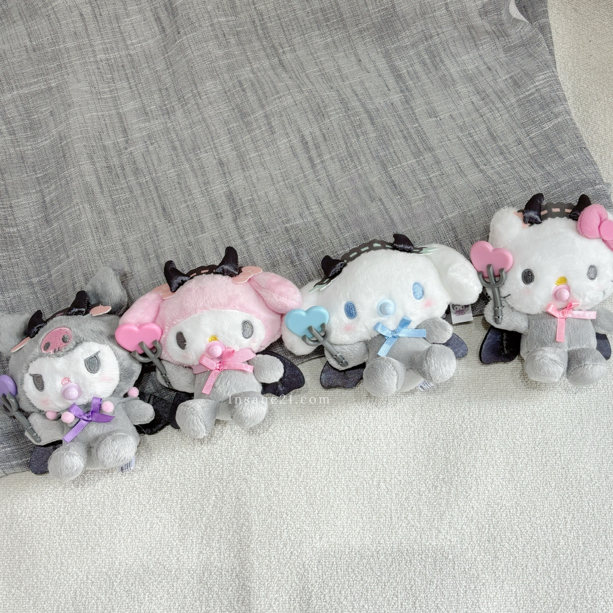 SANRIO 三麗鷗家族 奶嘴系列吊飾 絨毛吊飾 /預購