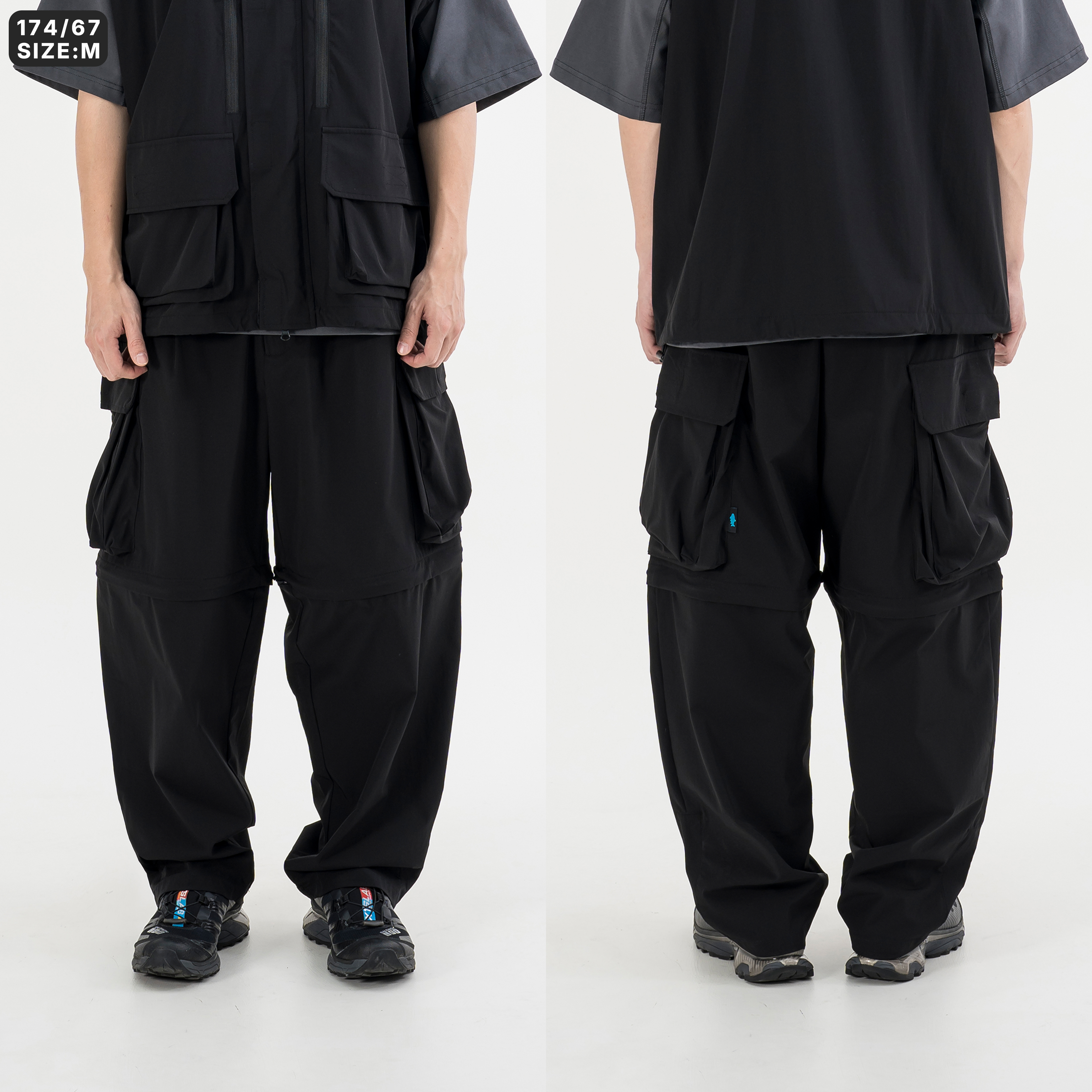 AGILITY x WAVE OFF / Detachable Pocket Pants 多口袋 可拆長褲 [AGW5]