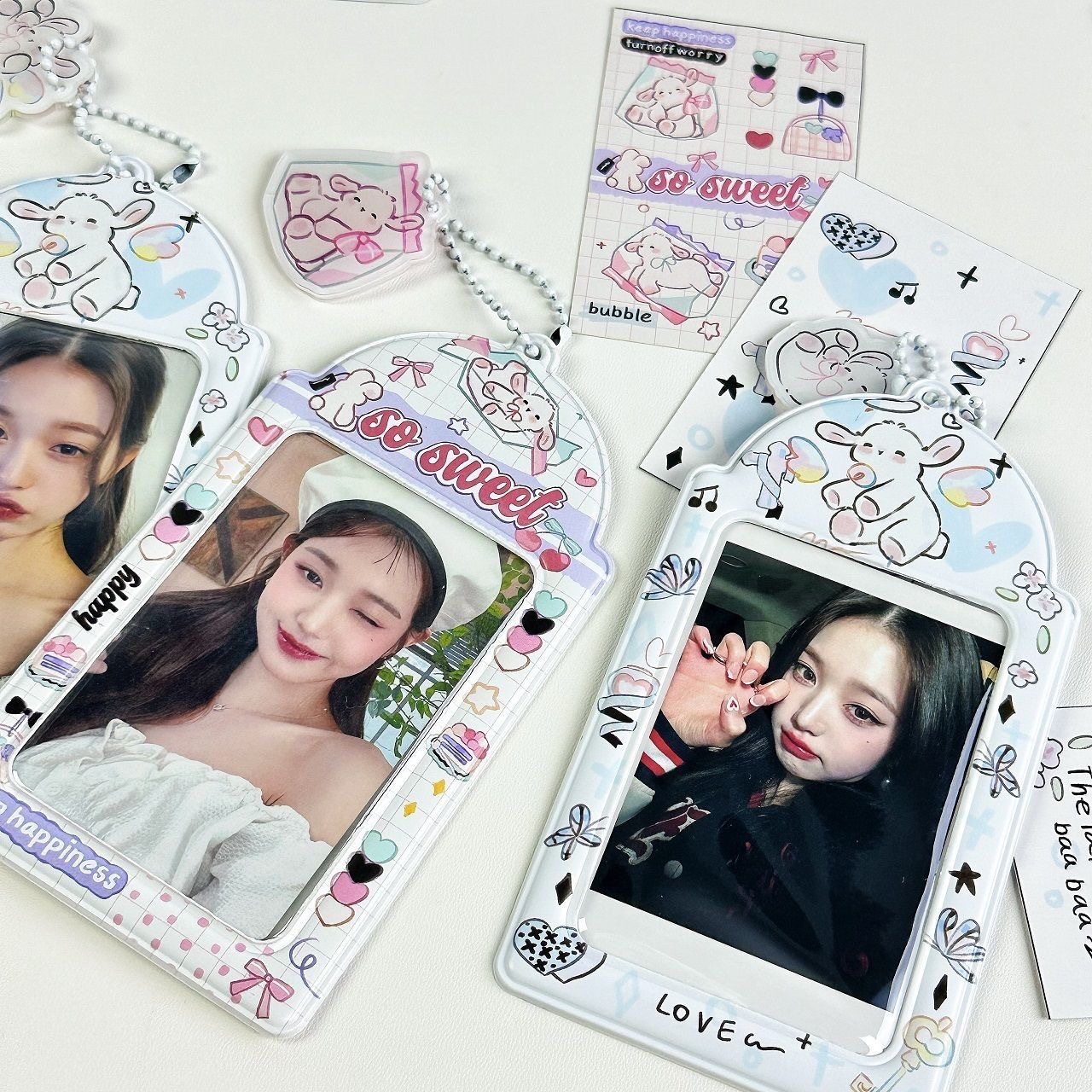 Ins Style Cute Series 1-Inch Photo Card Holder