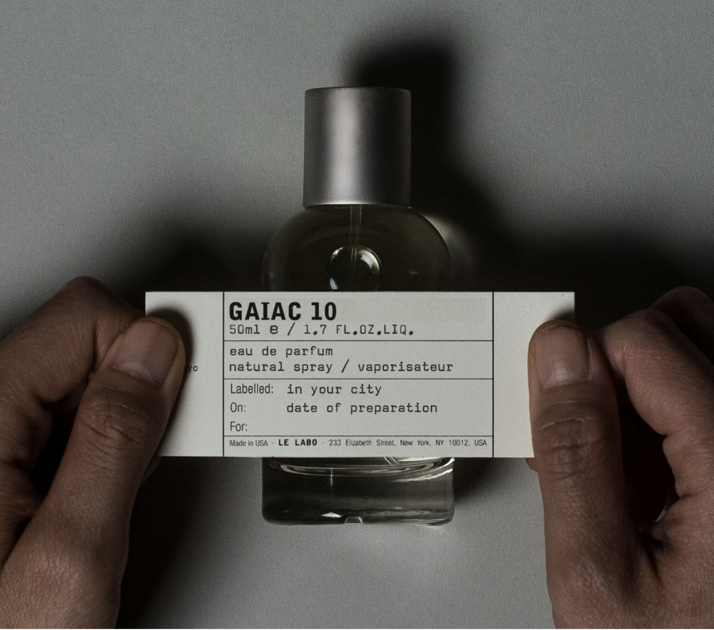 【Le Labo城市限定】 (東京) GAIAC 10 療癒創木 100 ML  ( 刻字請下單後私訊官方 )