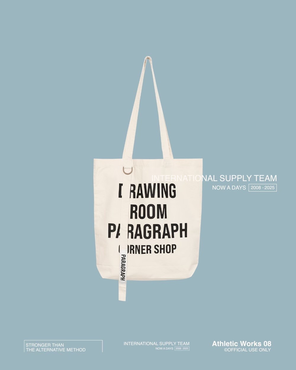 Paragraph 25FW 008 吊繩 文字 單肩包